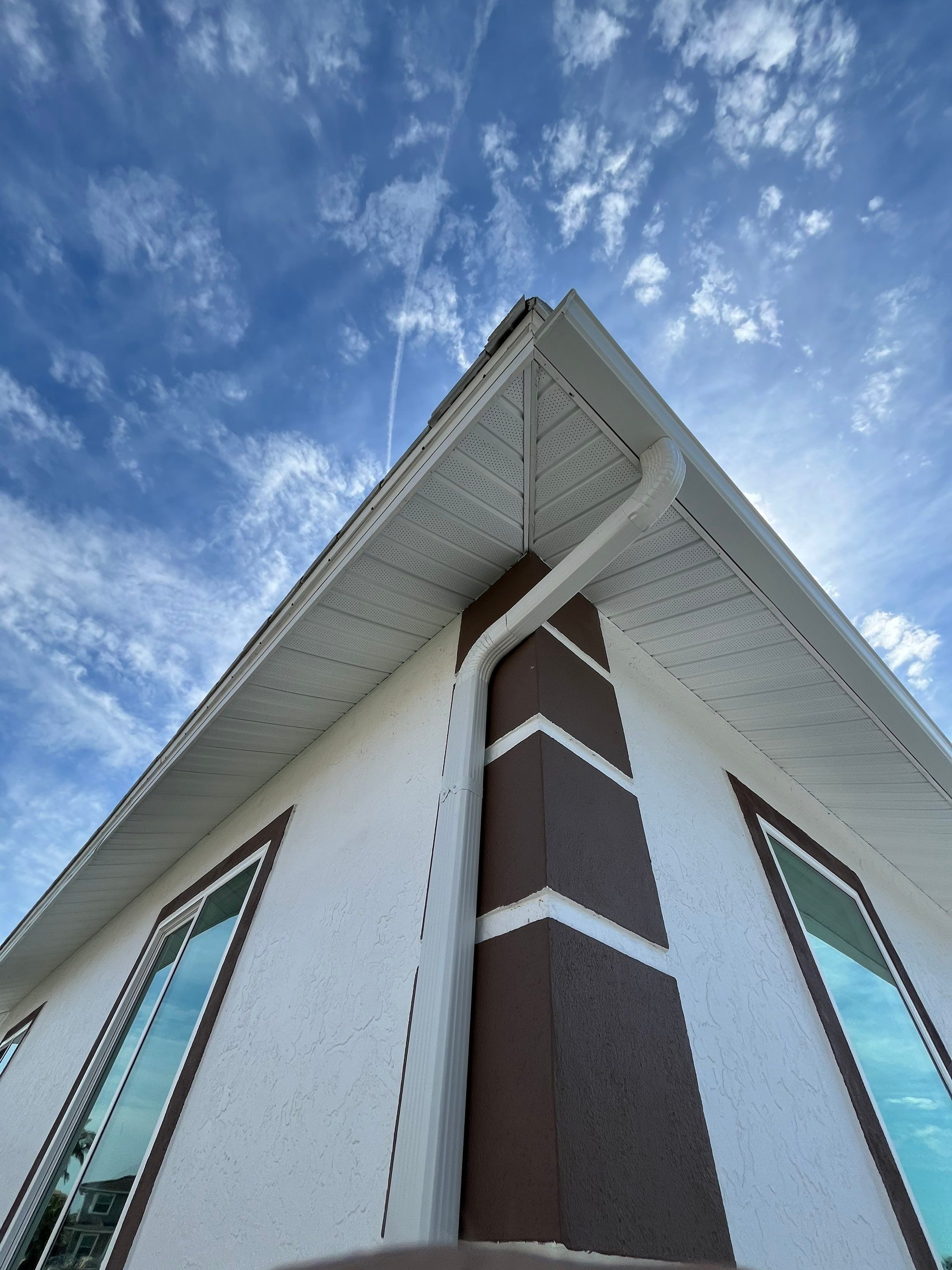 Repainting and Upgrading Gutters in Sarasota FL by Gutter Professors
