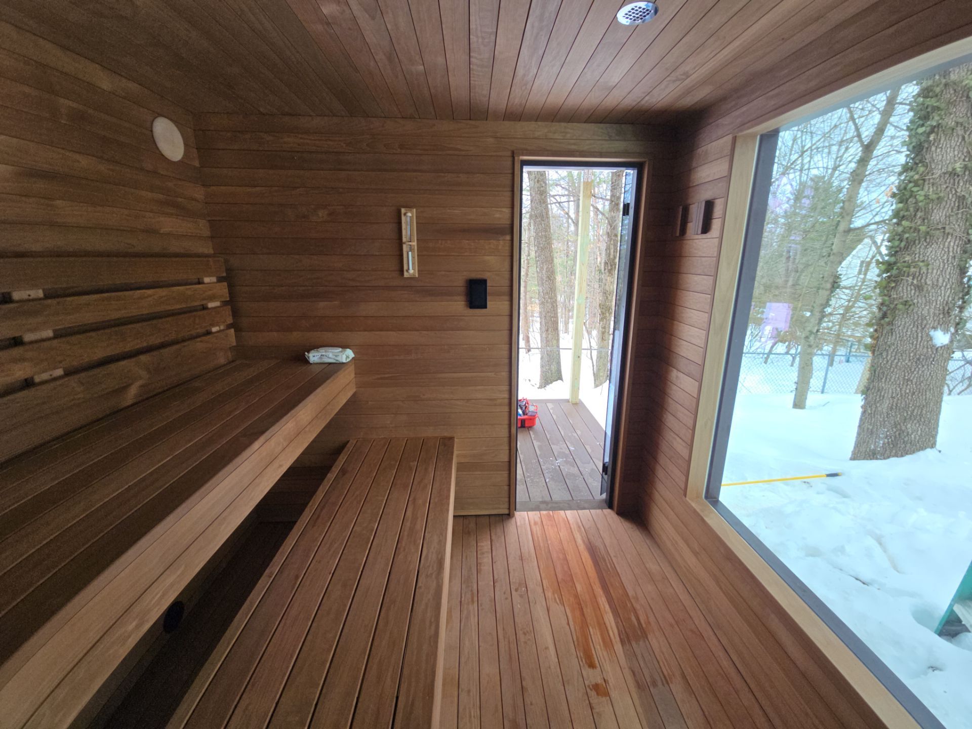 Sauna Project in Sudbiry Ma by UBrothers Construction