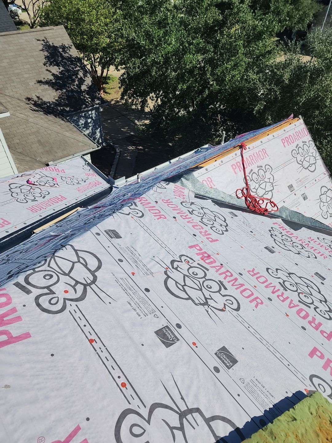 Residential Roofing Installation using Owen's Corning Duration (Lifetime) Shingles by Roof Repair Company