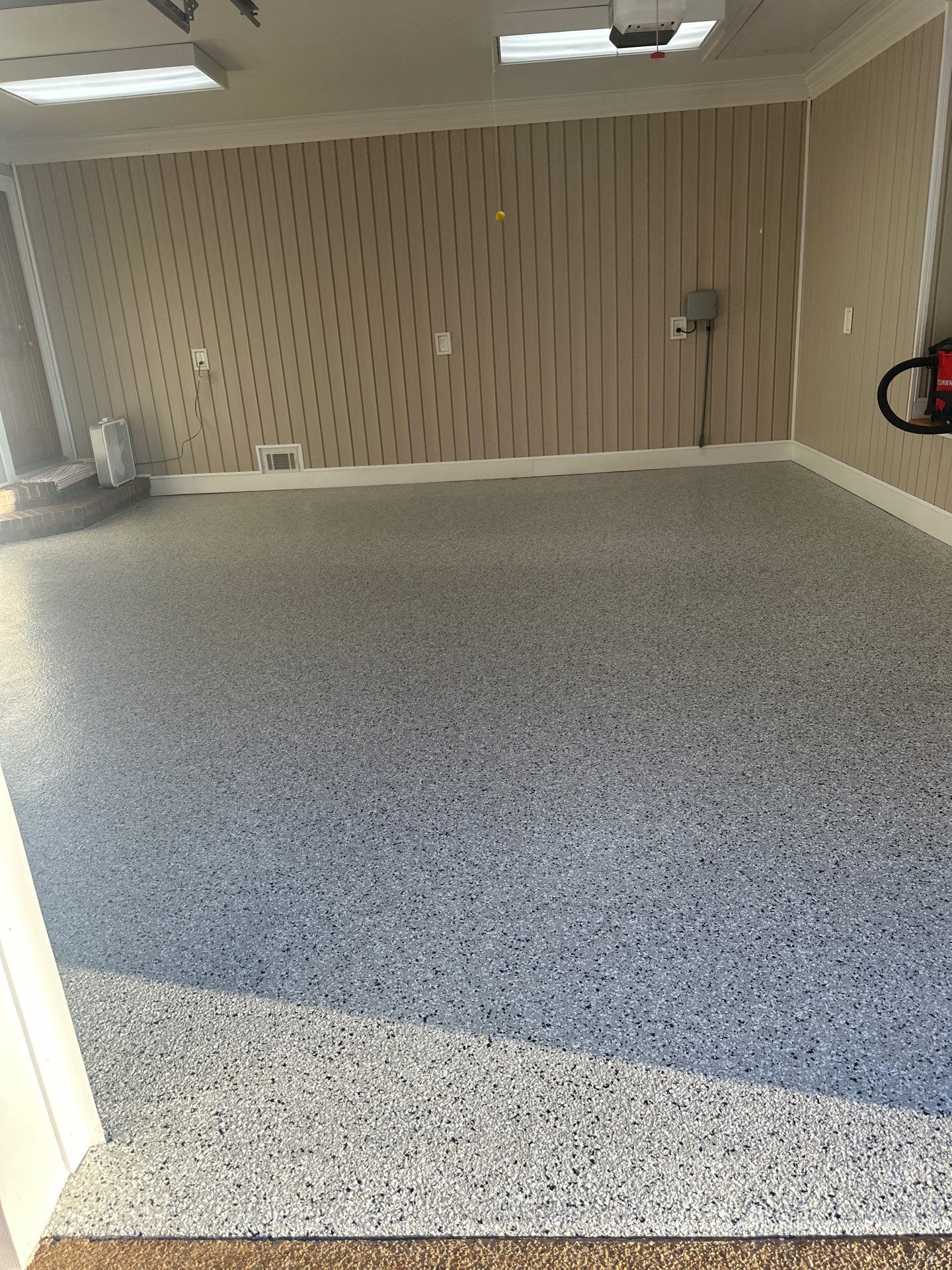 Garage Floor Coating using Cabin Fever by My Garage Floor Guys