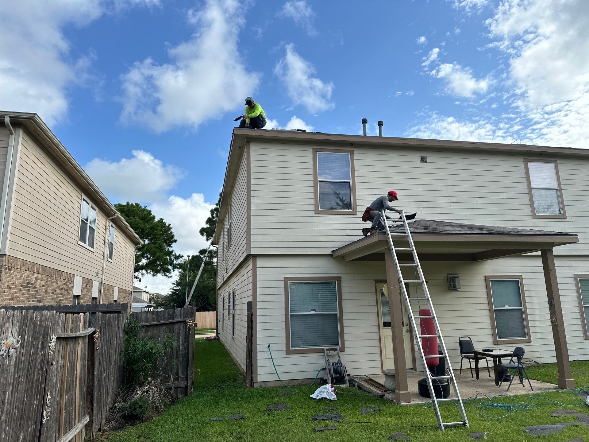 Project in Katy by Motion Roofing