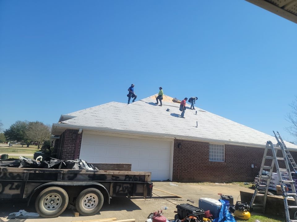 Residential Roofing Installation using Roof Replacement by American Roofing & Construction LLC