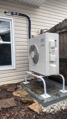Mitsubishi Trane Mini Split using Mitsubishi Electric 
