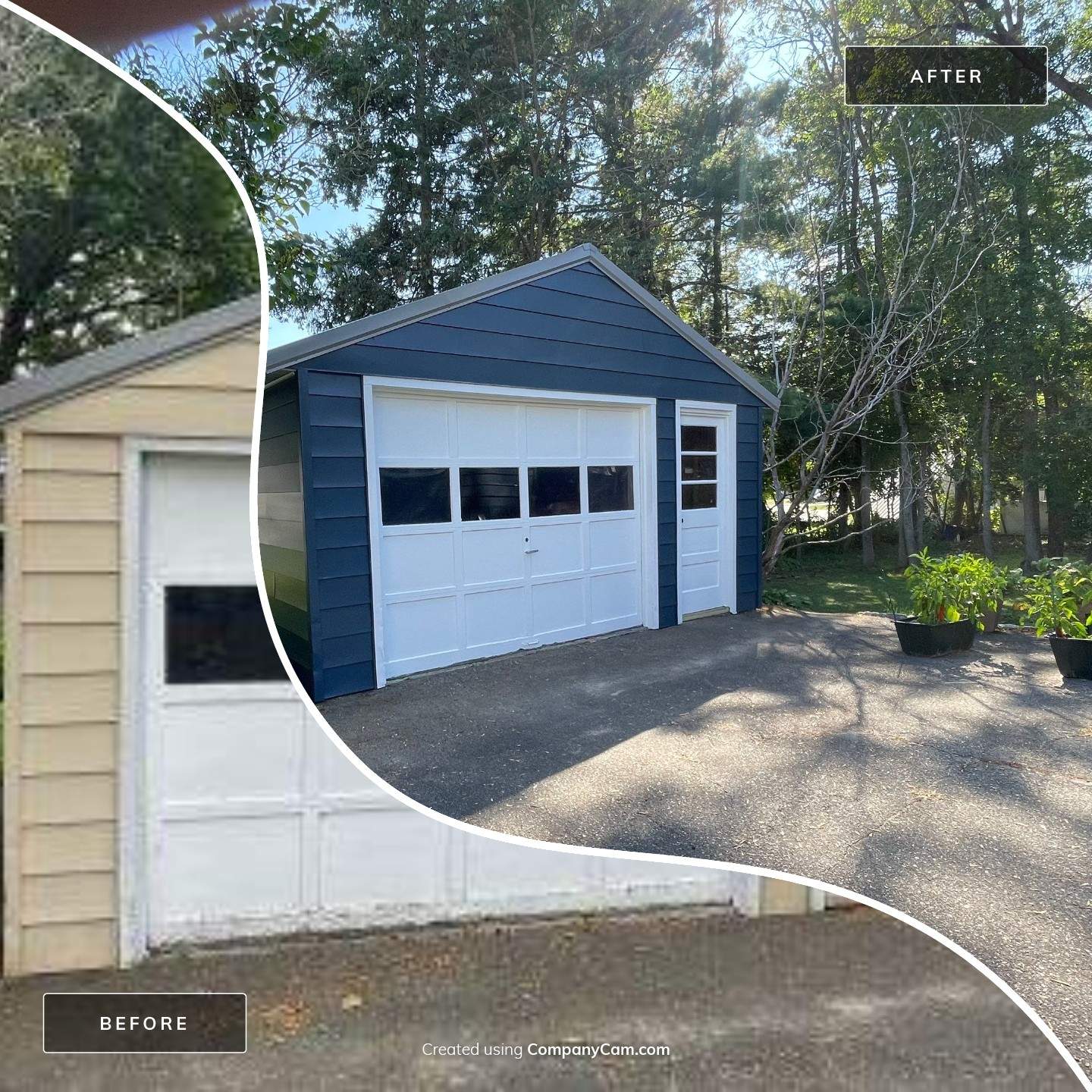 Complete Exterior Painting and Color Transformation in Waterville by Picture Perfect Pro Painting