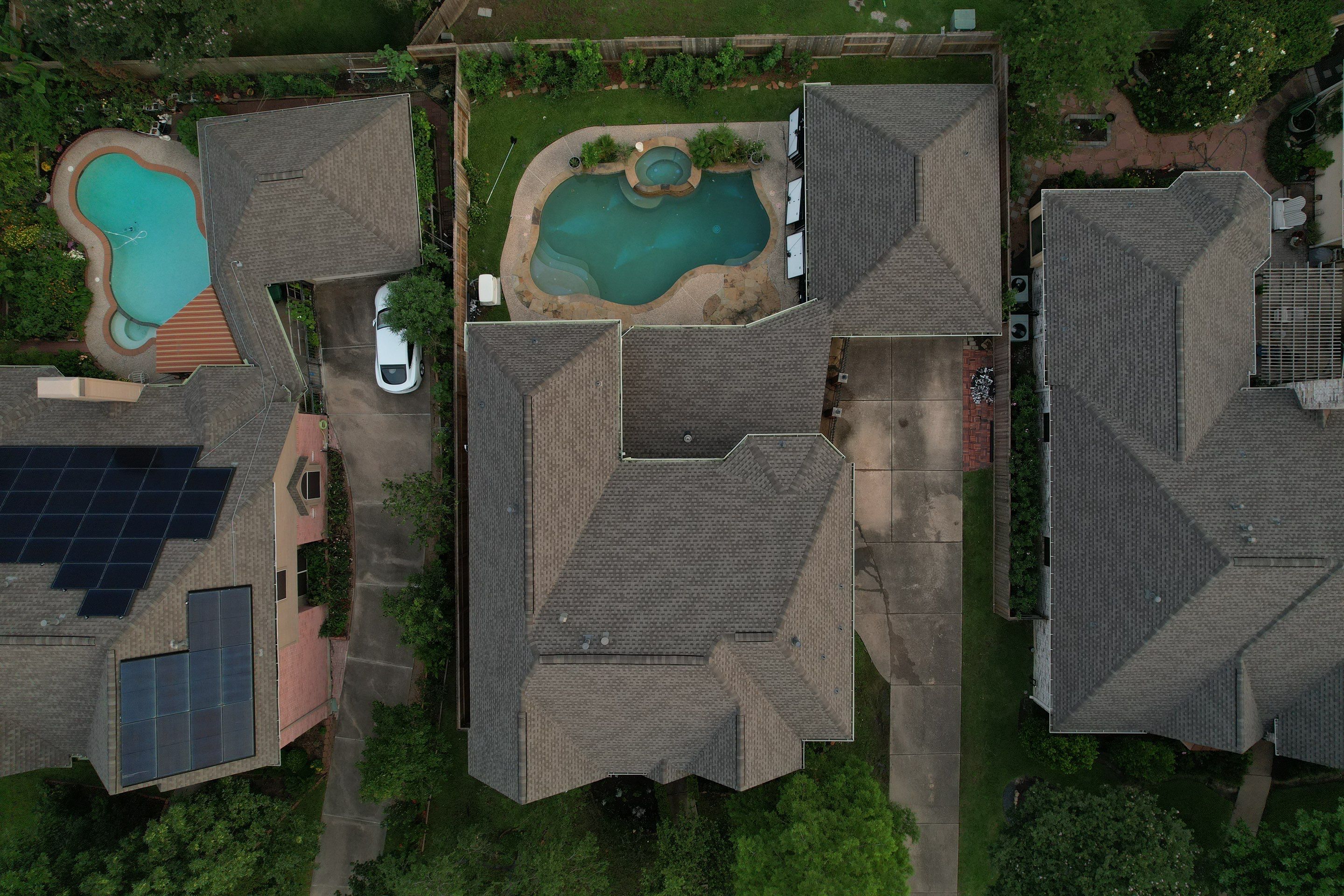 Residential Roofing Installation using GAF Timberline HDZ by Vlex Roofing