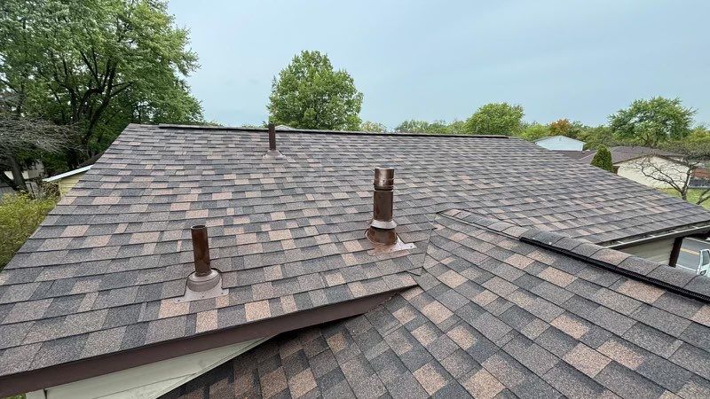 Residential Roofing Installation using IKO dimensional shingles by SOS Home Ohio 