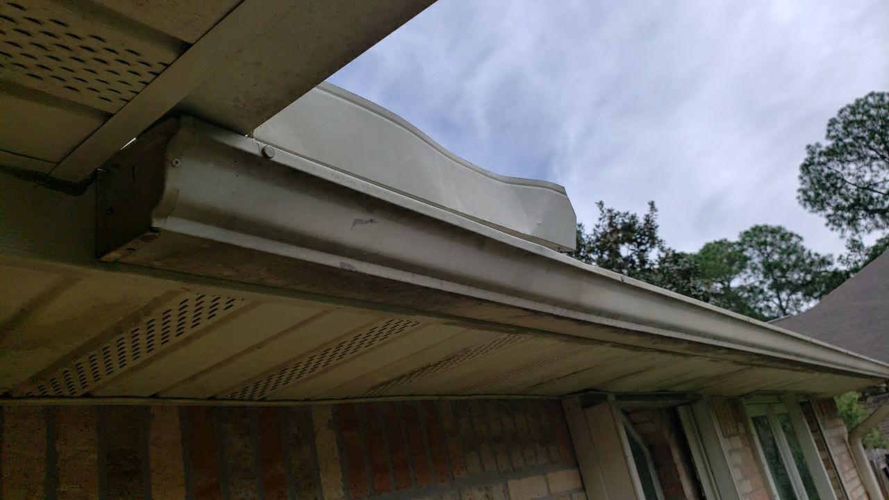 Gutter Installation using K-Style Gutters by Gutter Professors