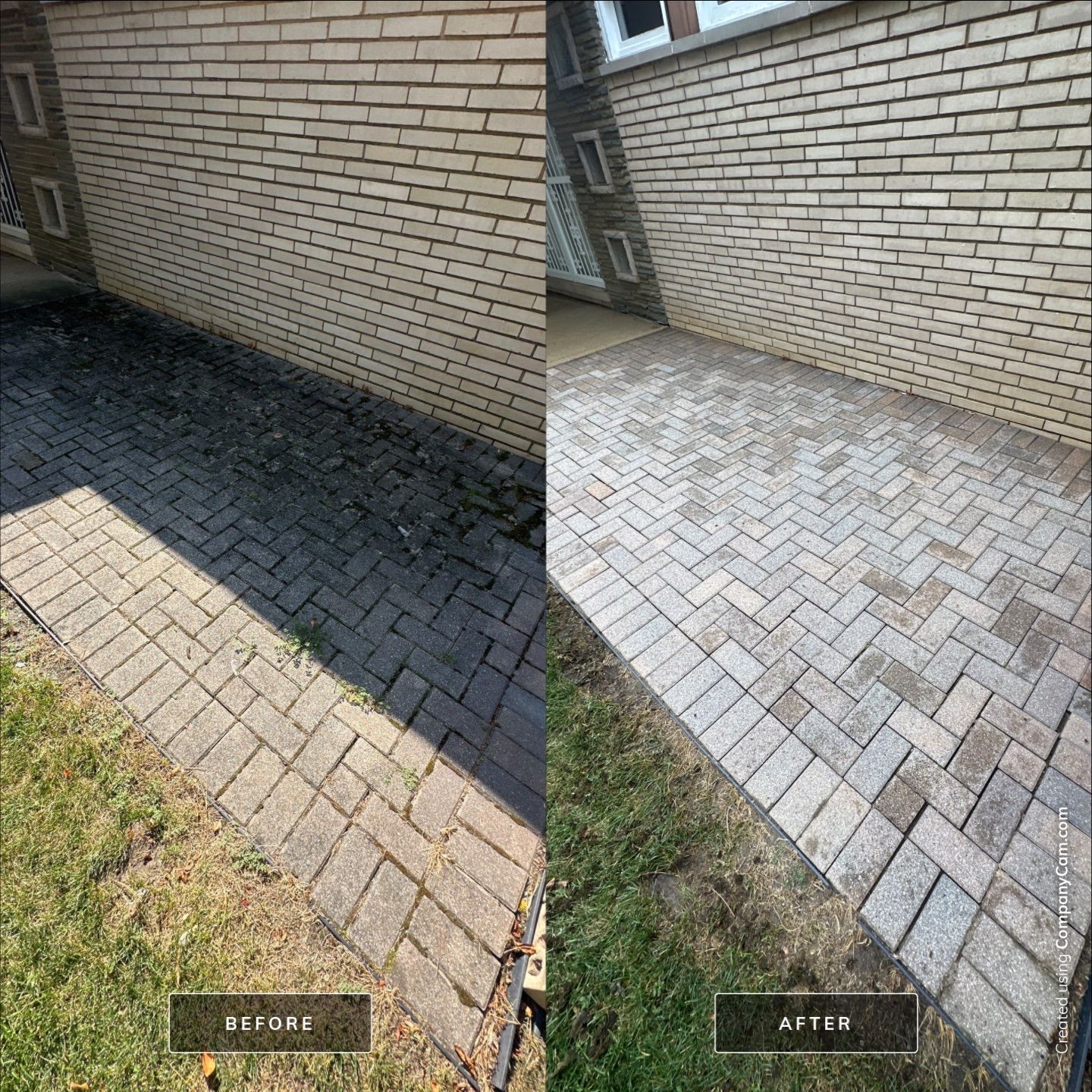 Project in Prospect Heights by Simmons Power & Soft Washing