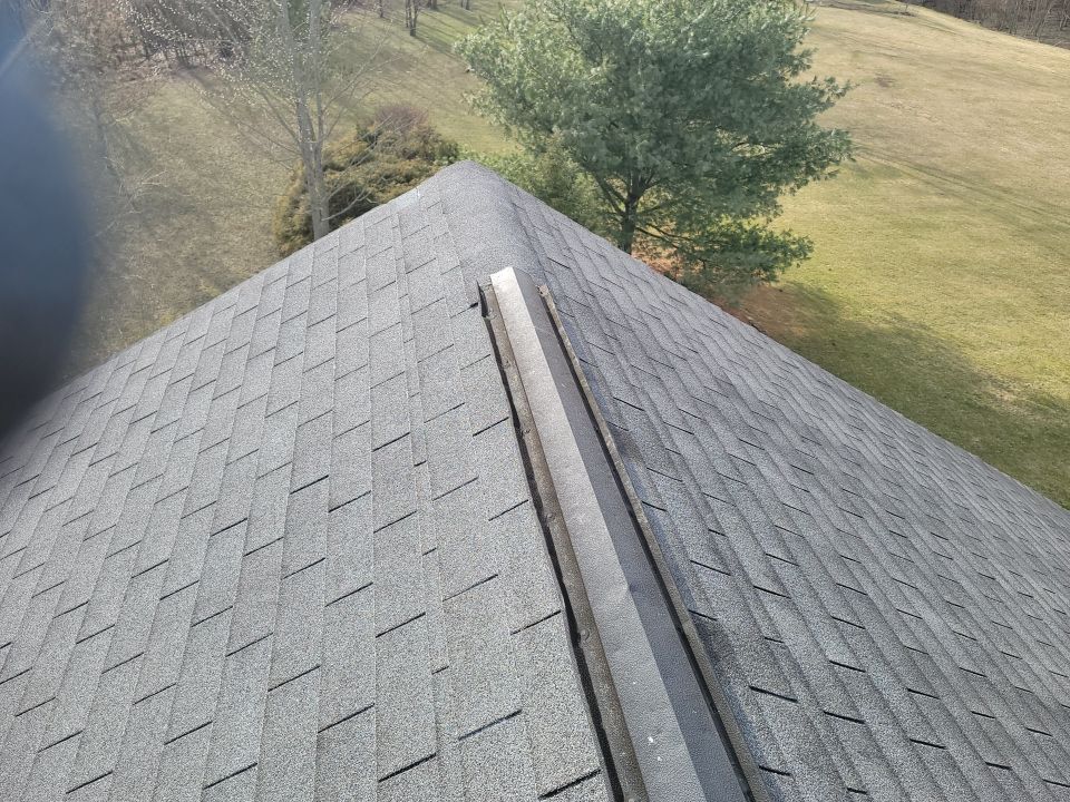 ATLAS PINNACLE COLOR: BLACK SHADOW DRIP EDGE: WHITE by Eagle Eye Roofing