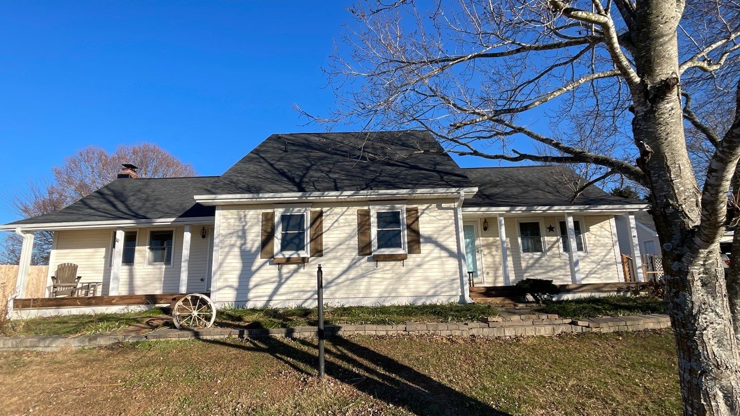 Residential Multi Structure Roof + Gutters & Downspouts Install  by Titan Commercial & Residential Roofing 