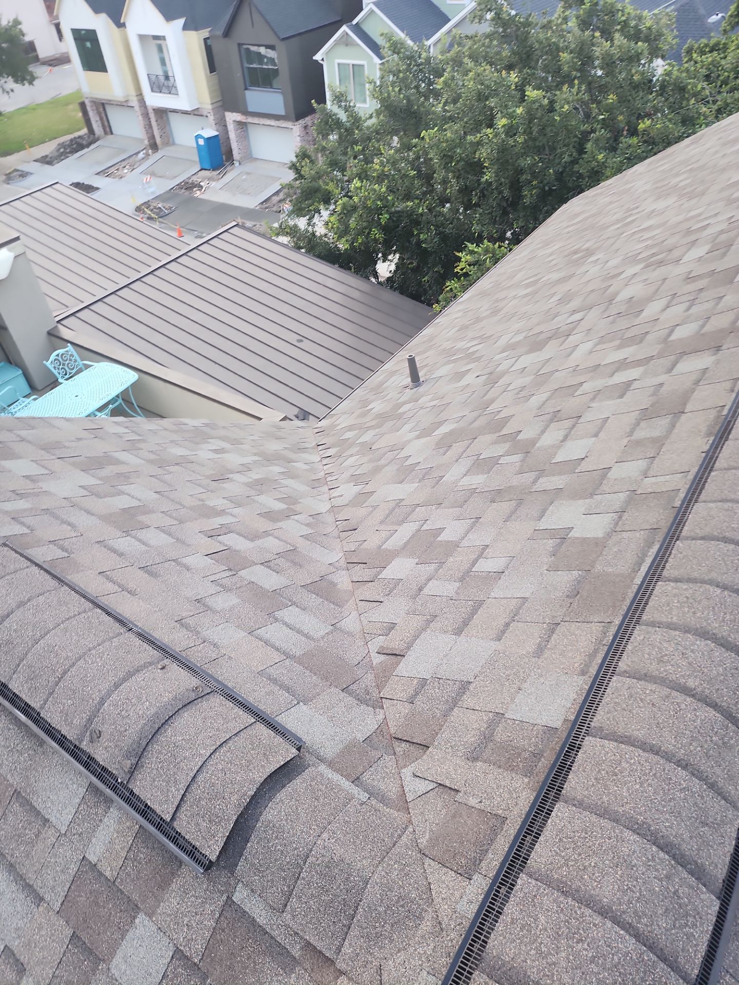 Residential Roofing Installation using Owen's Corning Duration (Lifetime) Shingles by Roof Repair Company