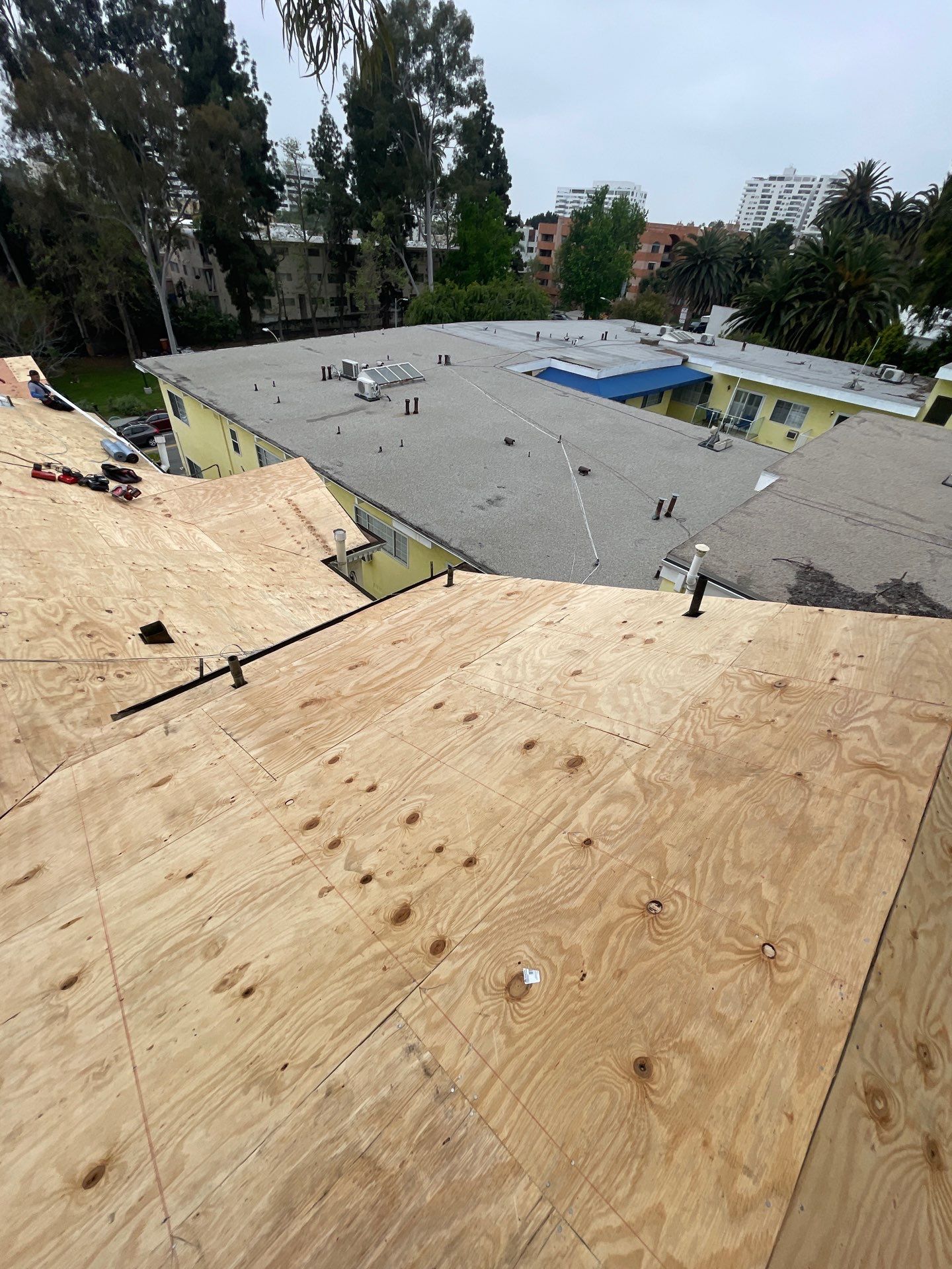 Roof Replacement at the Magic Castle Hotel- Los Angeles, CA 90028 by Epic Roof Replacement