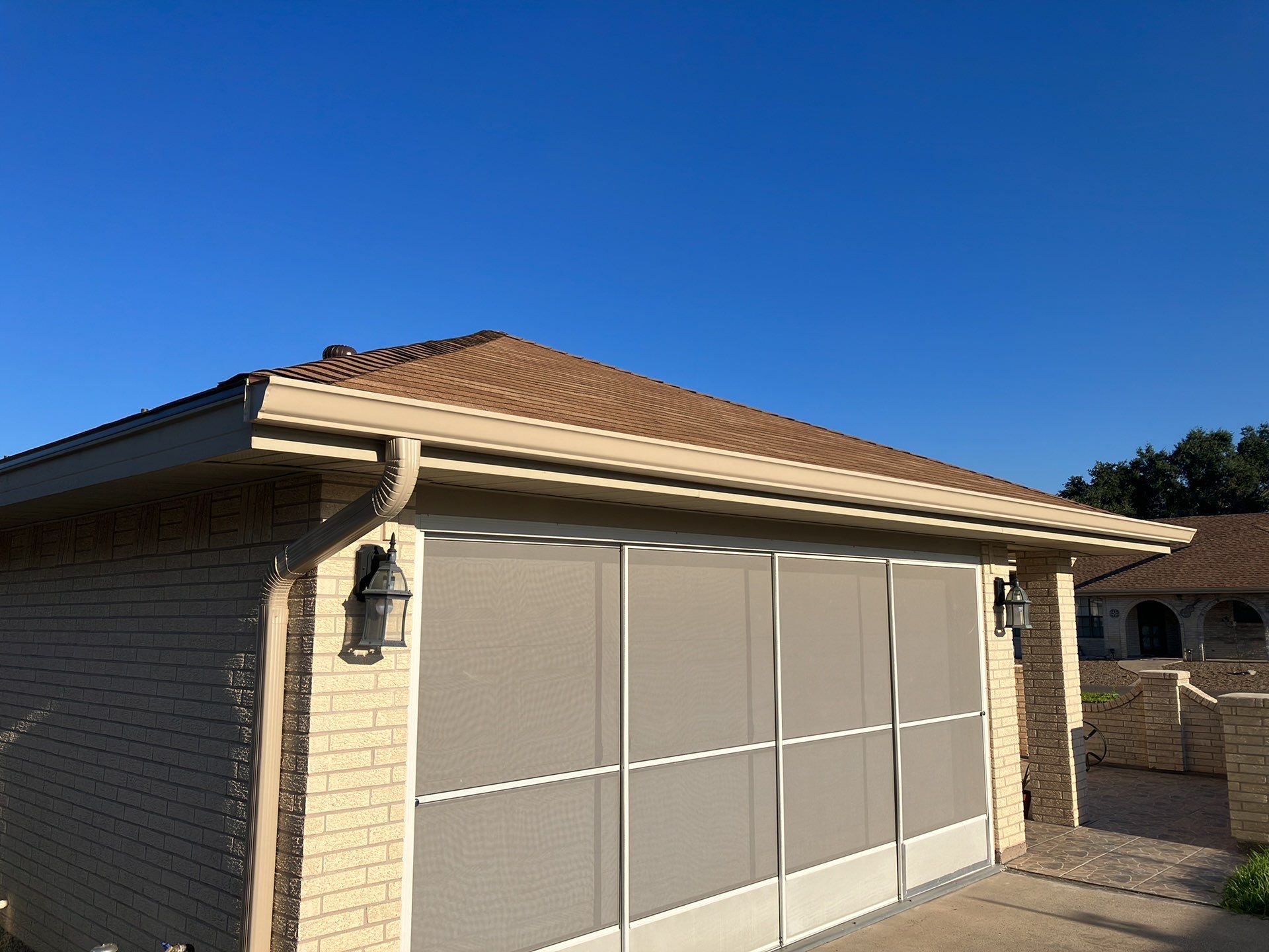 3 Tab Shingle Roof using Owens Corning Supreme by Bison Roofing