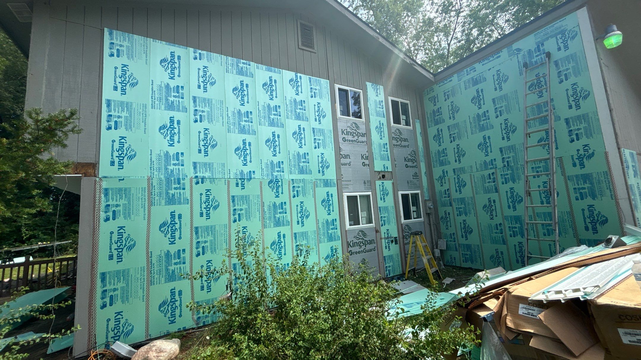 Siding Replacement using Alside D4 1/2" Dutchlap by 180 Contractors