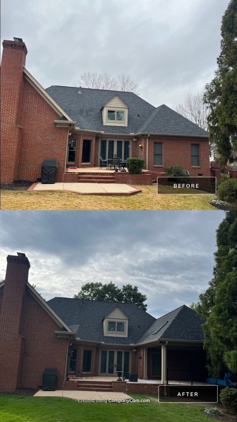 TimberTech Aluminum Deck Installation in Greer by Odio Custom Builders