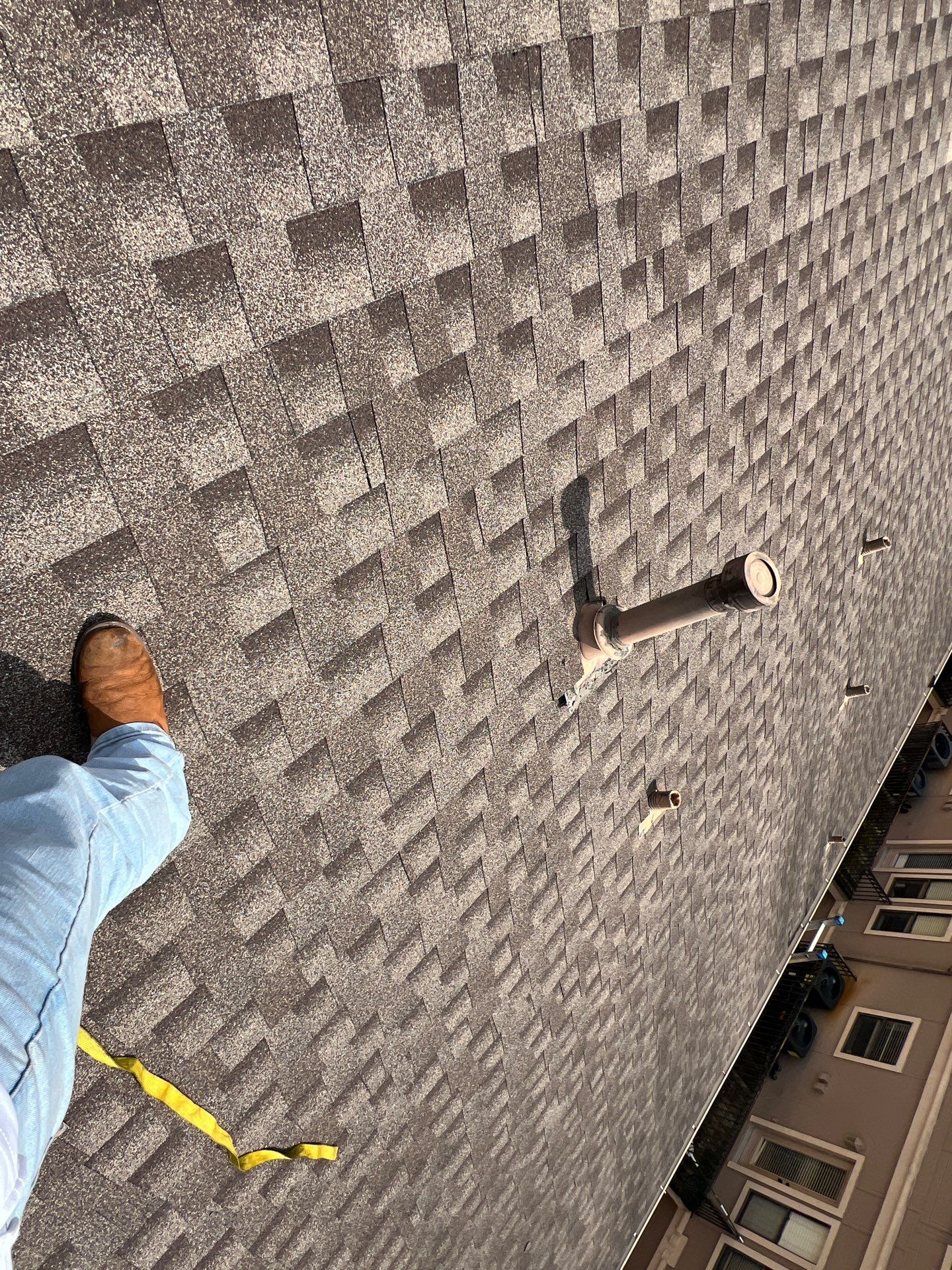 Hail Damage using Owen's Corning Duration (Lifetime) Shingles by Roof Repair Company