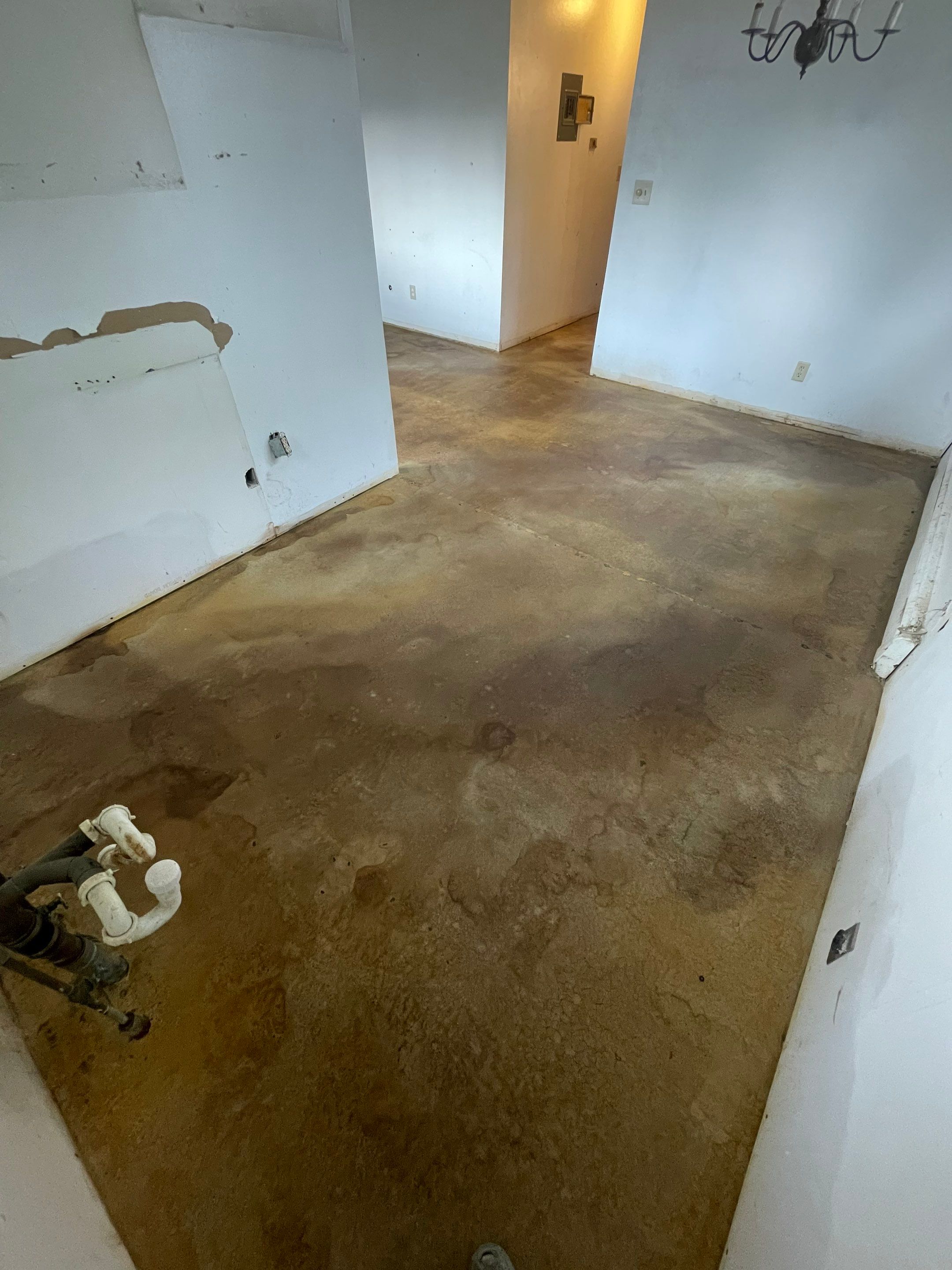 Commercial Subfloor Preparation and Flooring Restoration in Sioux Falls by Select Painting, Coatings & Garage Cabinets