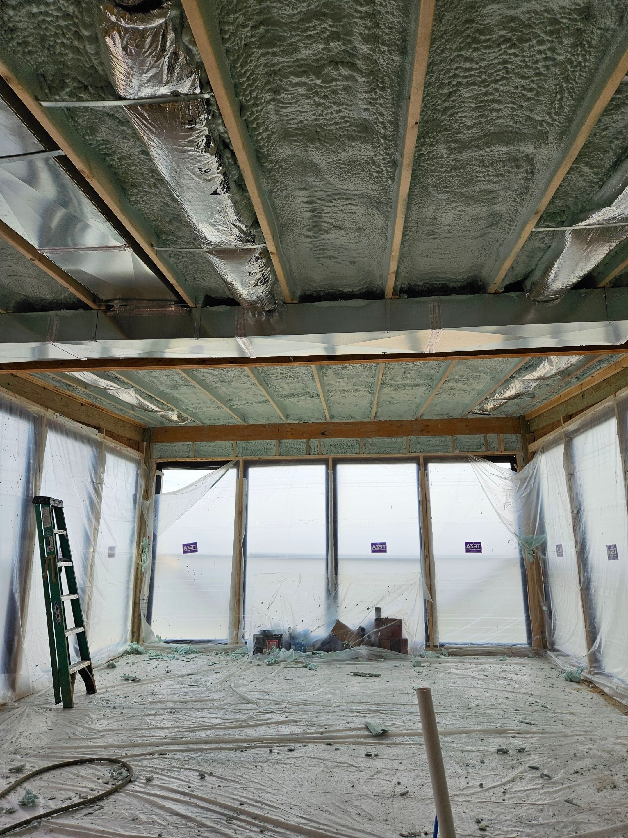 Project in Bluemont, VA by Founders Insulation