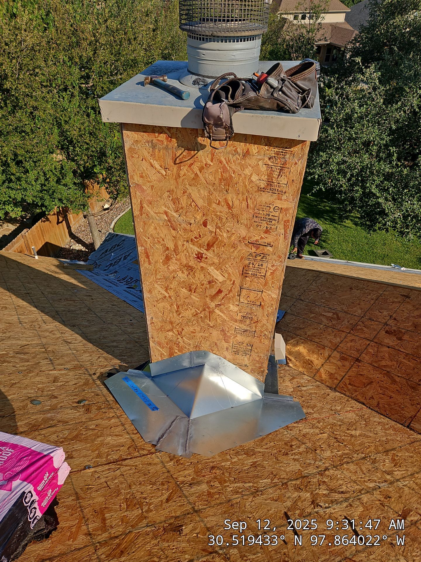 Residential Roof Replacement using Owens Corning - Duration - Teak by Action Exteriors Austin