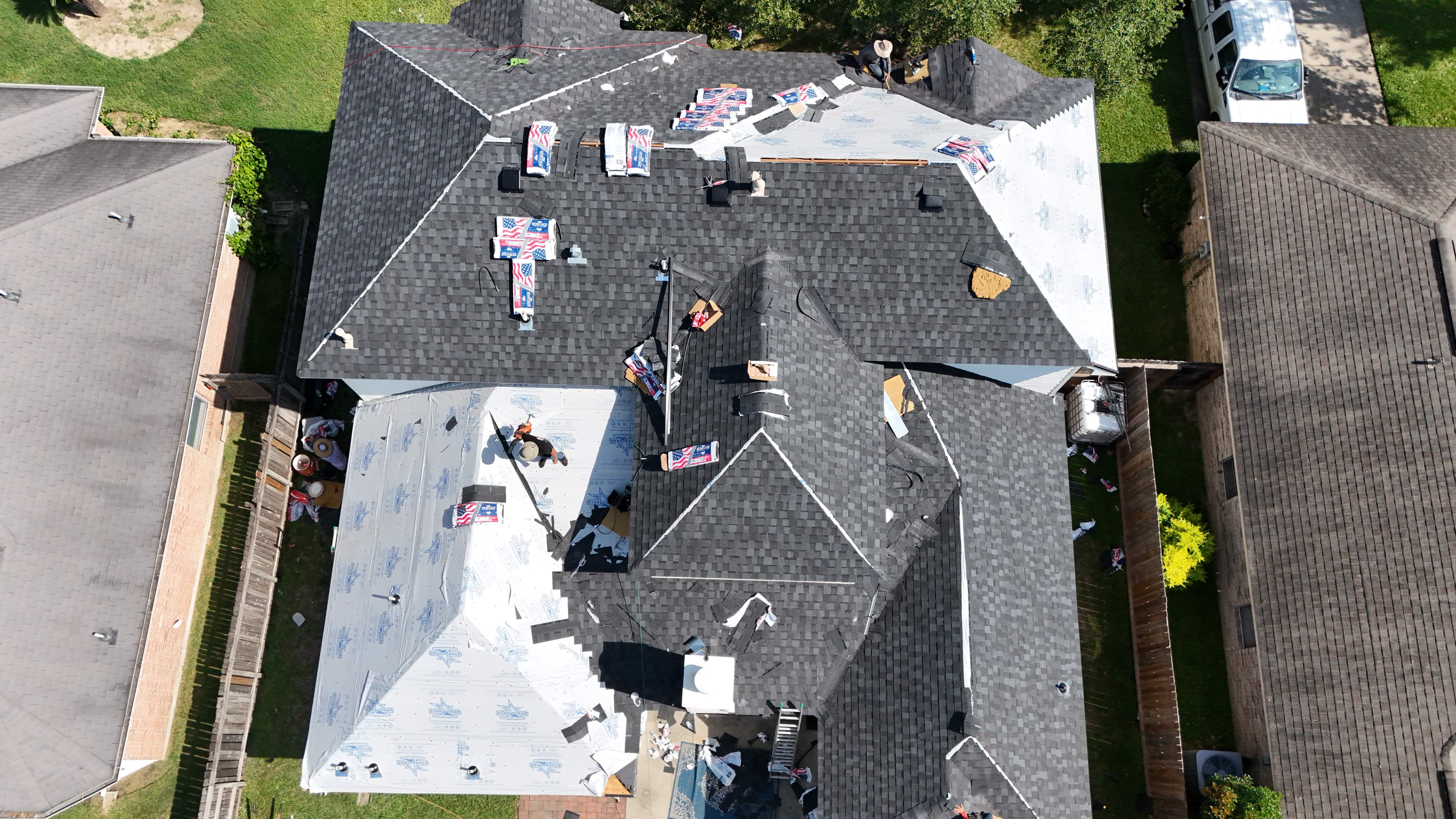 All-Hands Roof Replacement — Houston, TX by PL Roofing & SB Roofing, LLC.