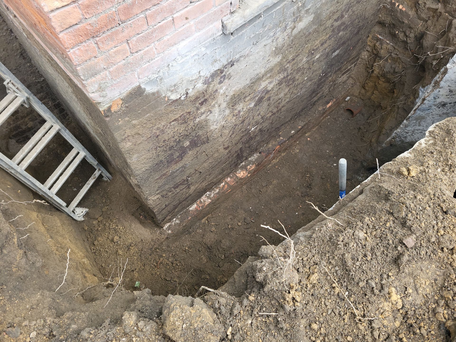 Exterior Basement Waterproofing & Combo Sump Backup System by Toledo Basement Repair