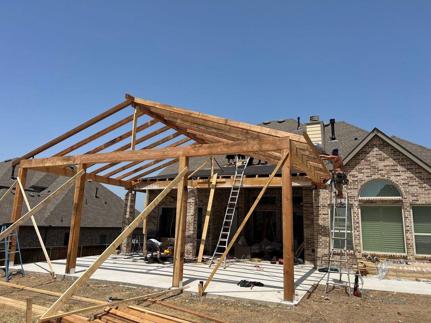 Outdoor Living: (Kitchens & Patio Covers) by Trophy Roofing & Construction LLC