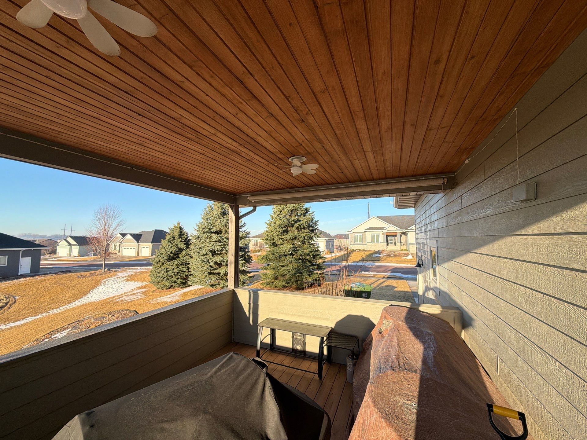 Residential Exterior Painting and Color Update in Sioux Falls by Select Painting, Coatings & Garage Cabinets