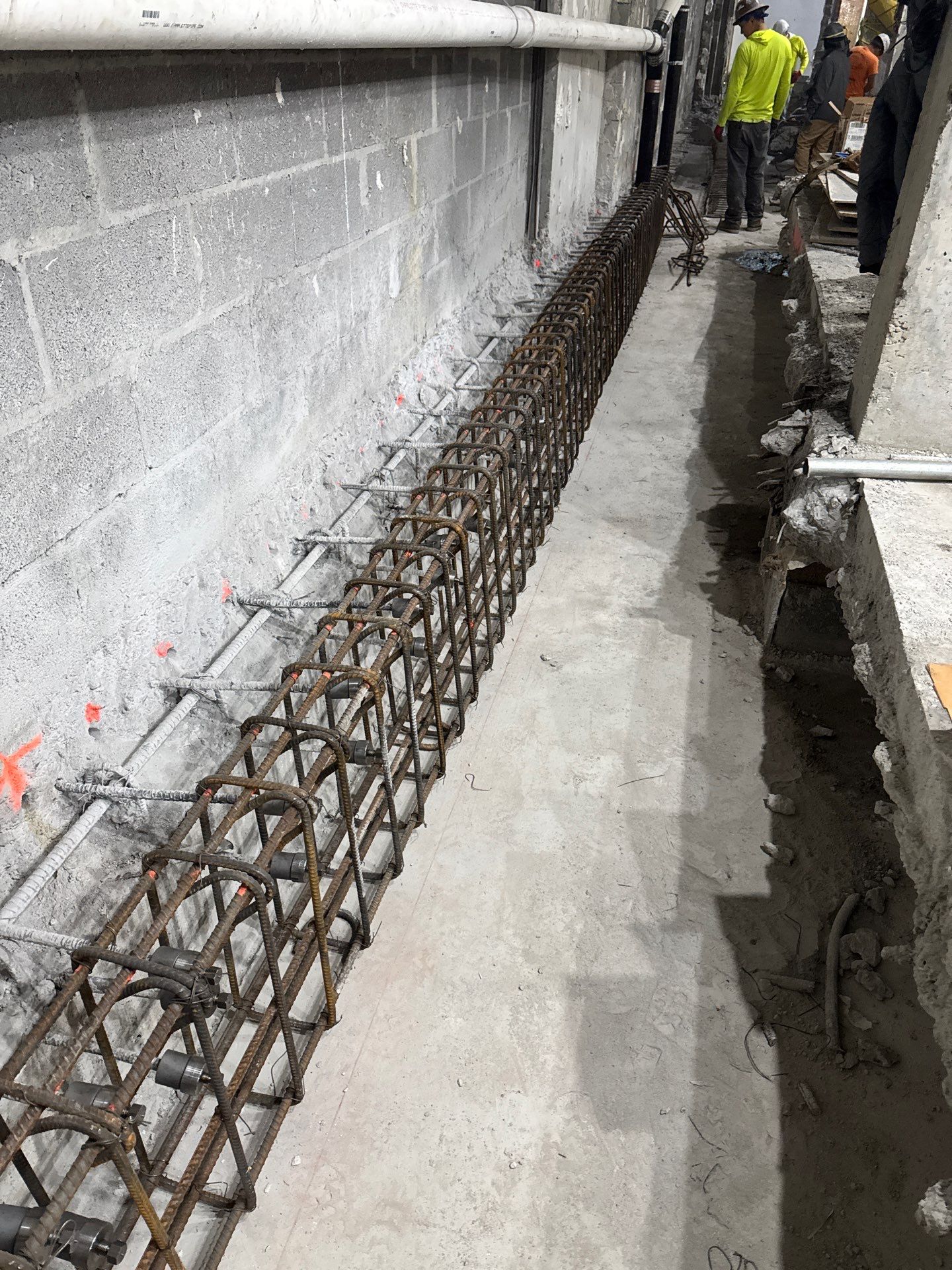 Project in New York, New York by Concrete Works Corp