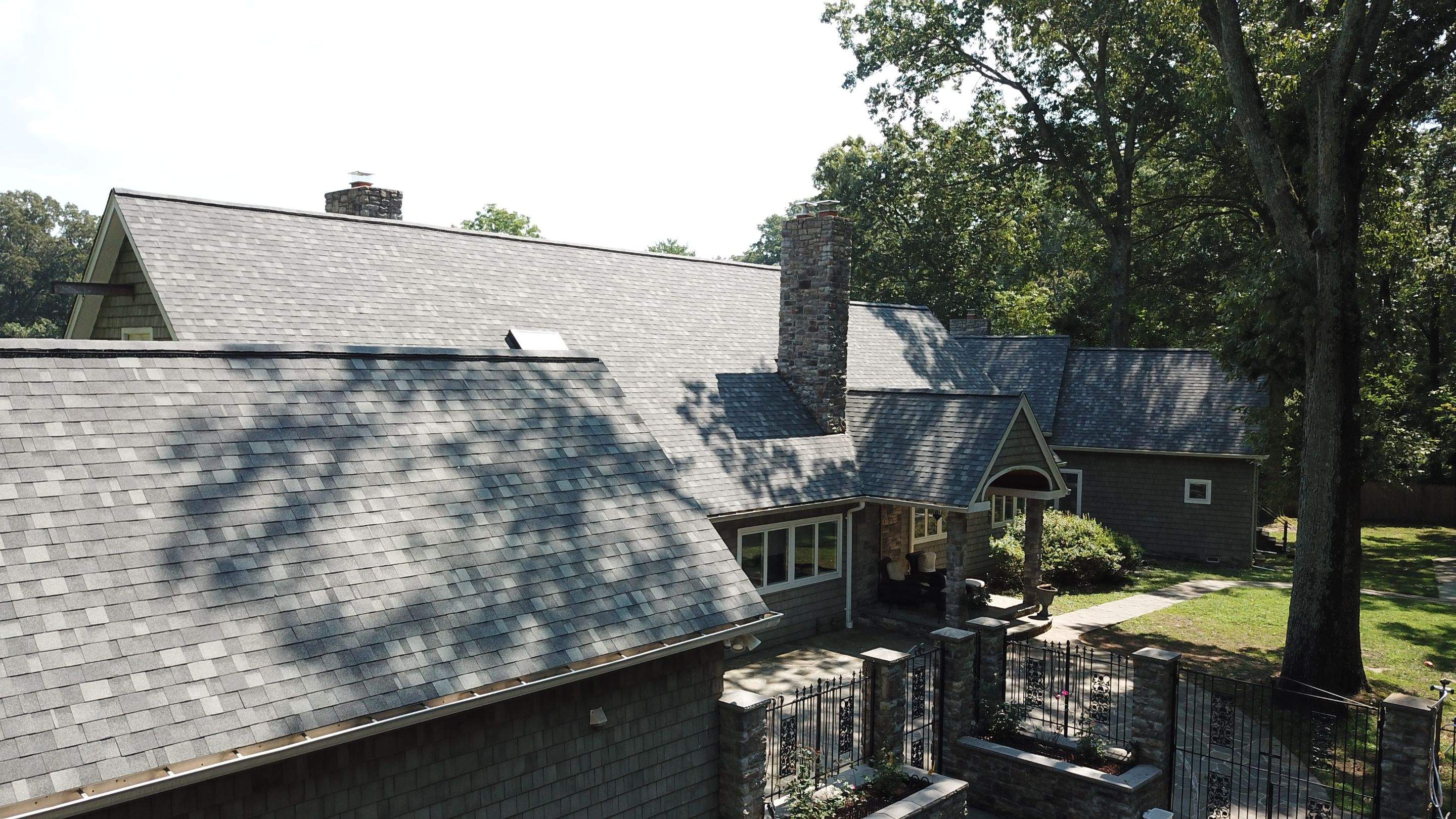 Roof Replacement using IKO Dynasty by American Home Contractors