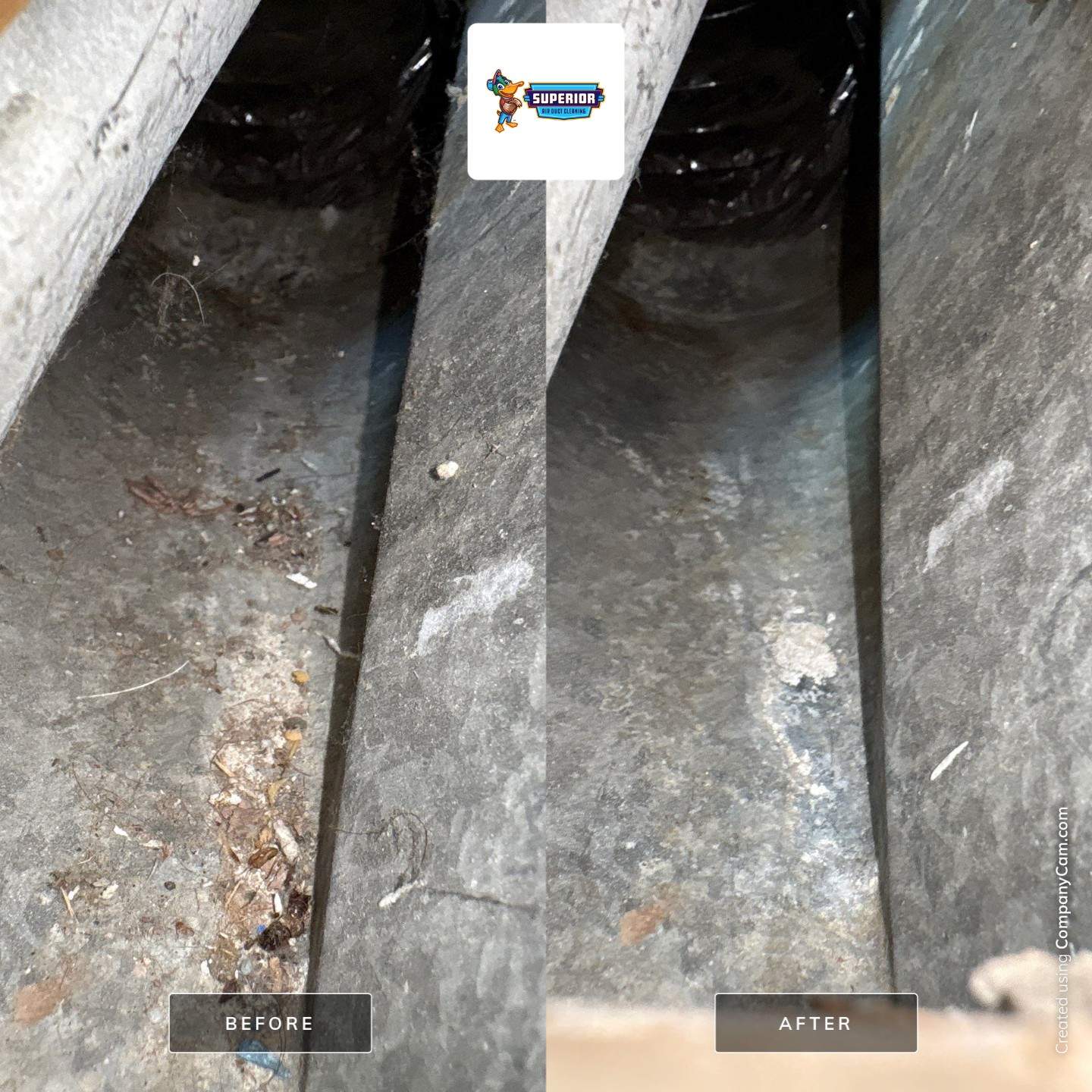 Air duct cleaning and dryer vent cleaning in Boardman OH by Superior Air Duct Cleaning