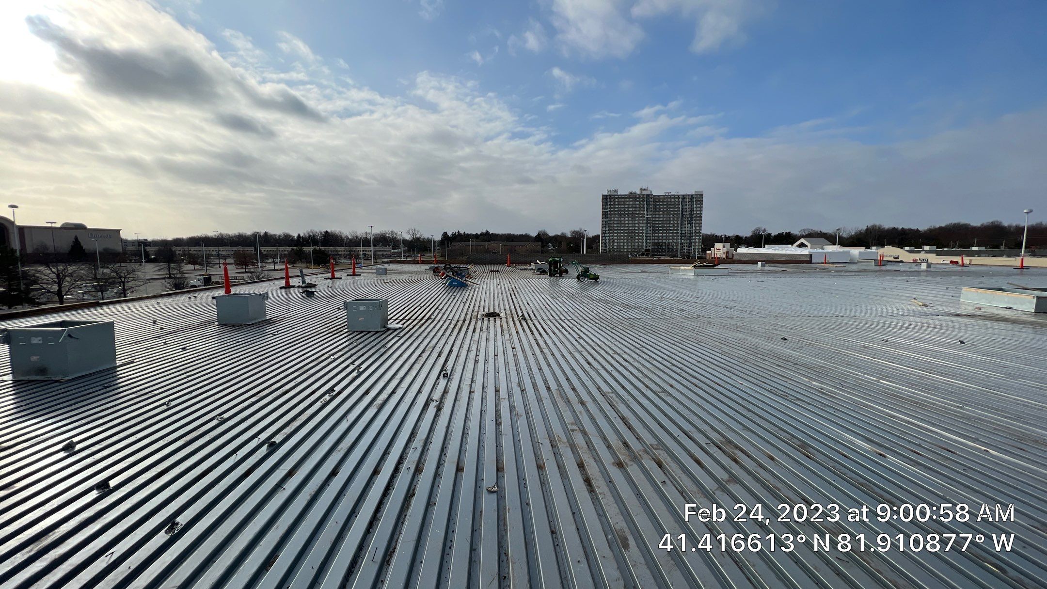 North Olmsted Ohio TPO Roof Install by Gold Star Roofing LLC 
