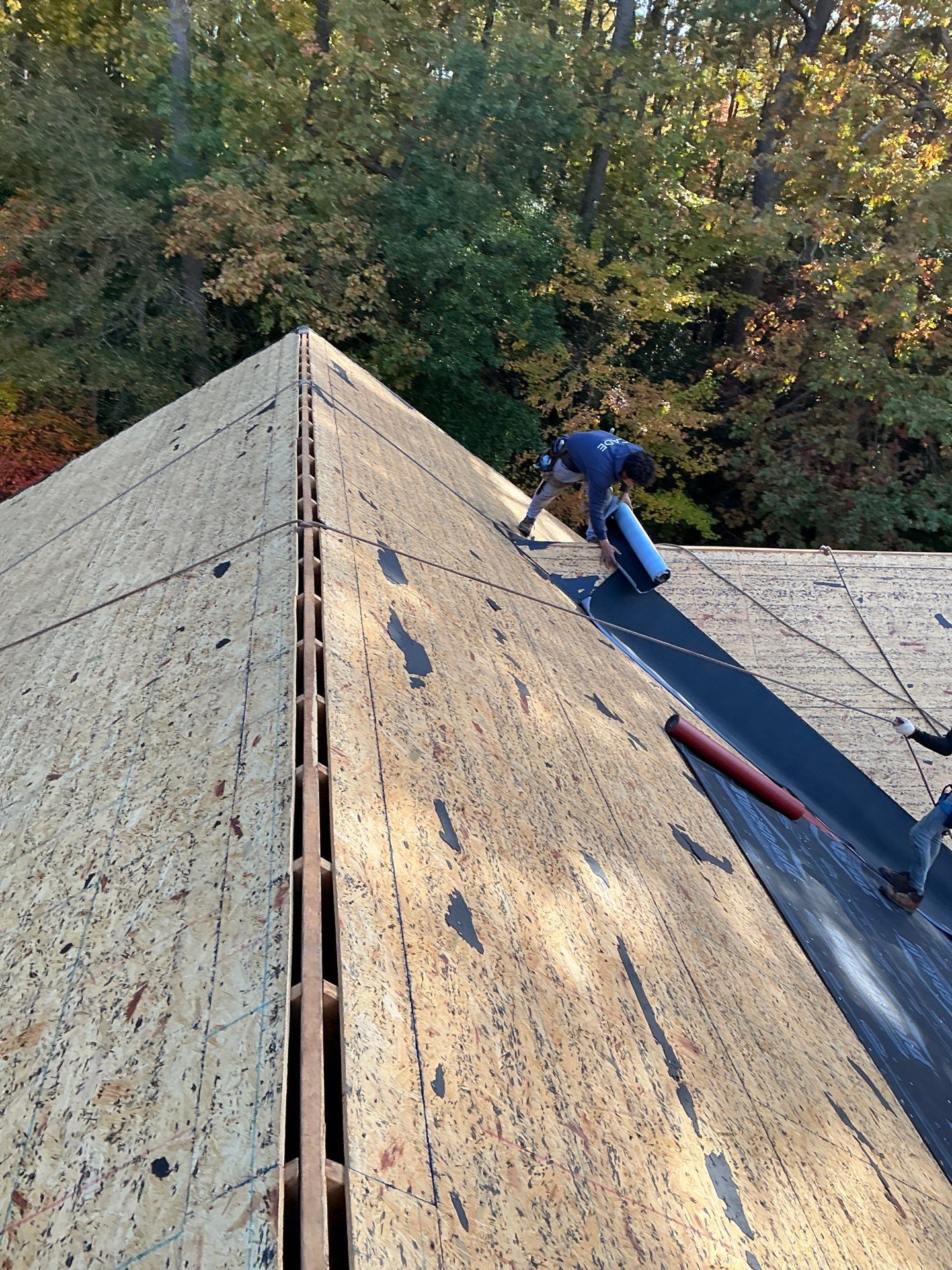 Mathews Residential Roof Replacement Using Owens Corning Duration Shingles by Cade Construction