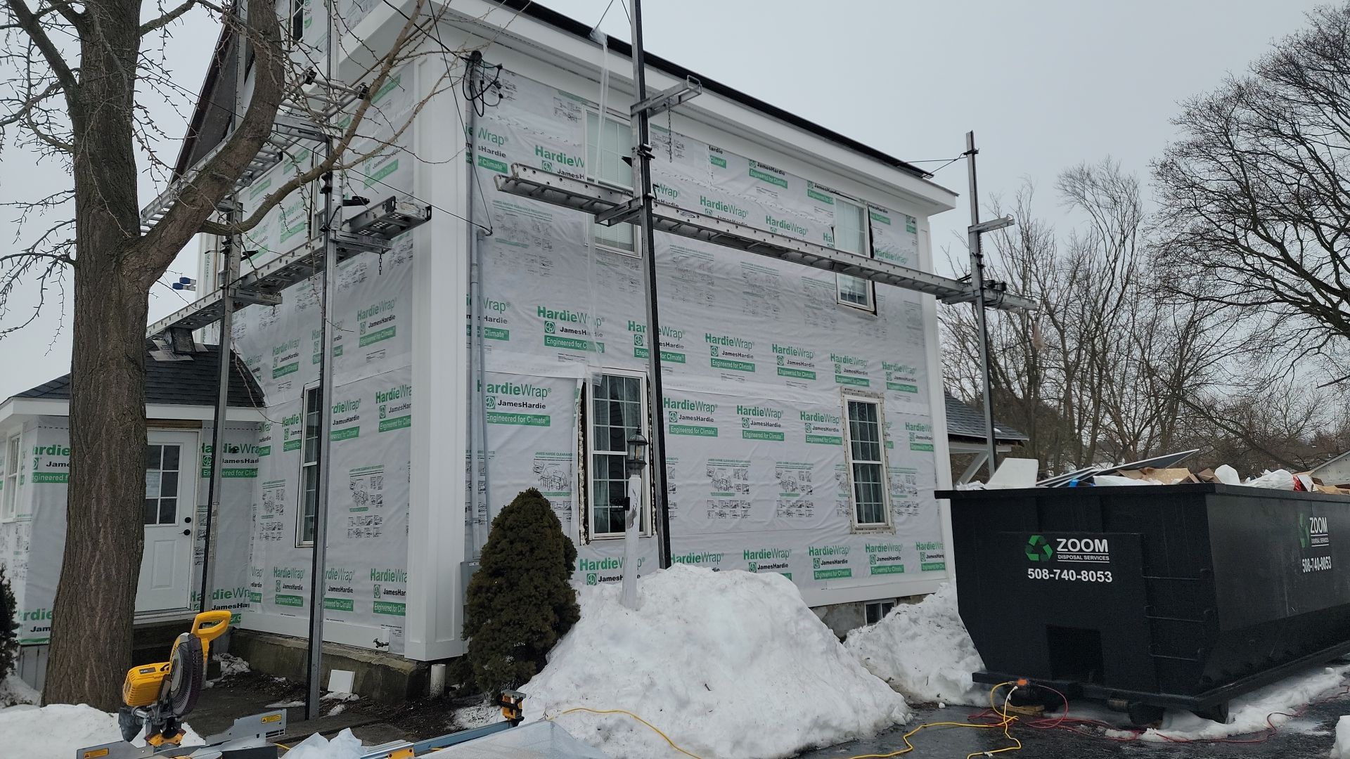 Siding Installation using James Hardie by UBrothers Construction
