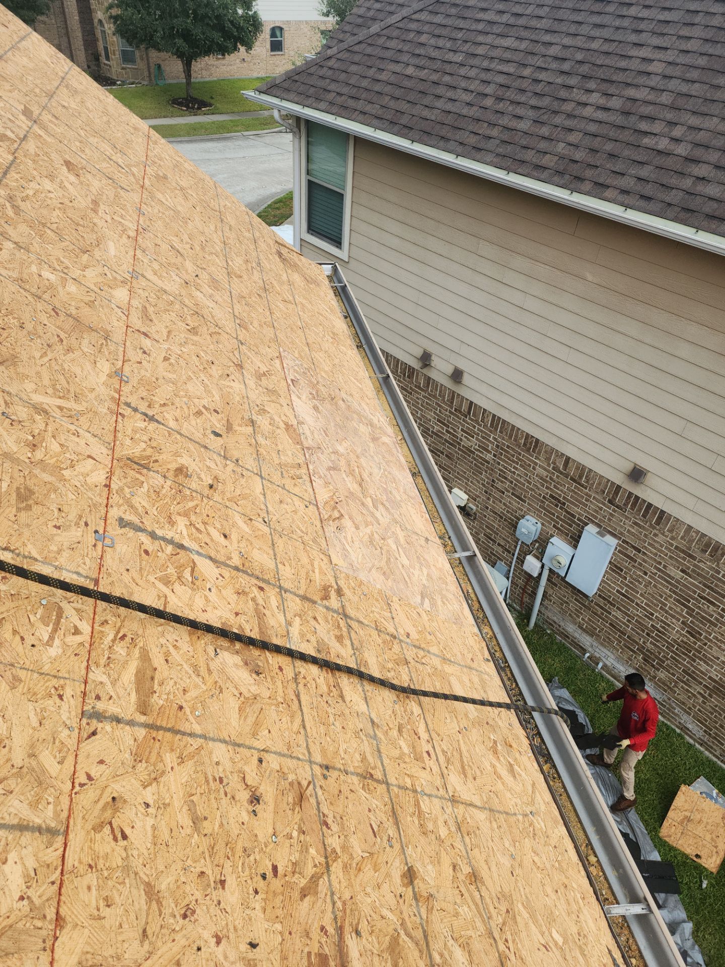 Residential Roofing Installation using Owen's Corning Duration (Lifetime) Shingles by Roof Repair Company