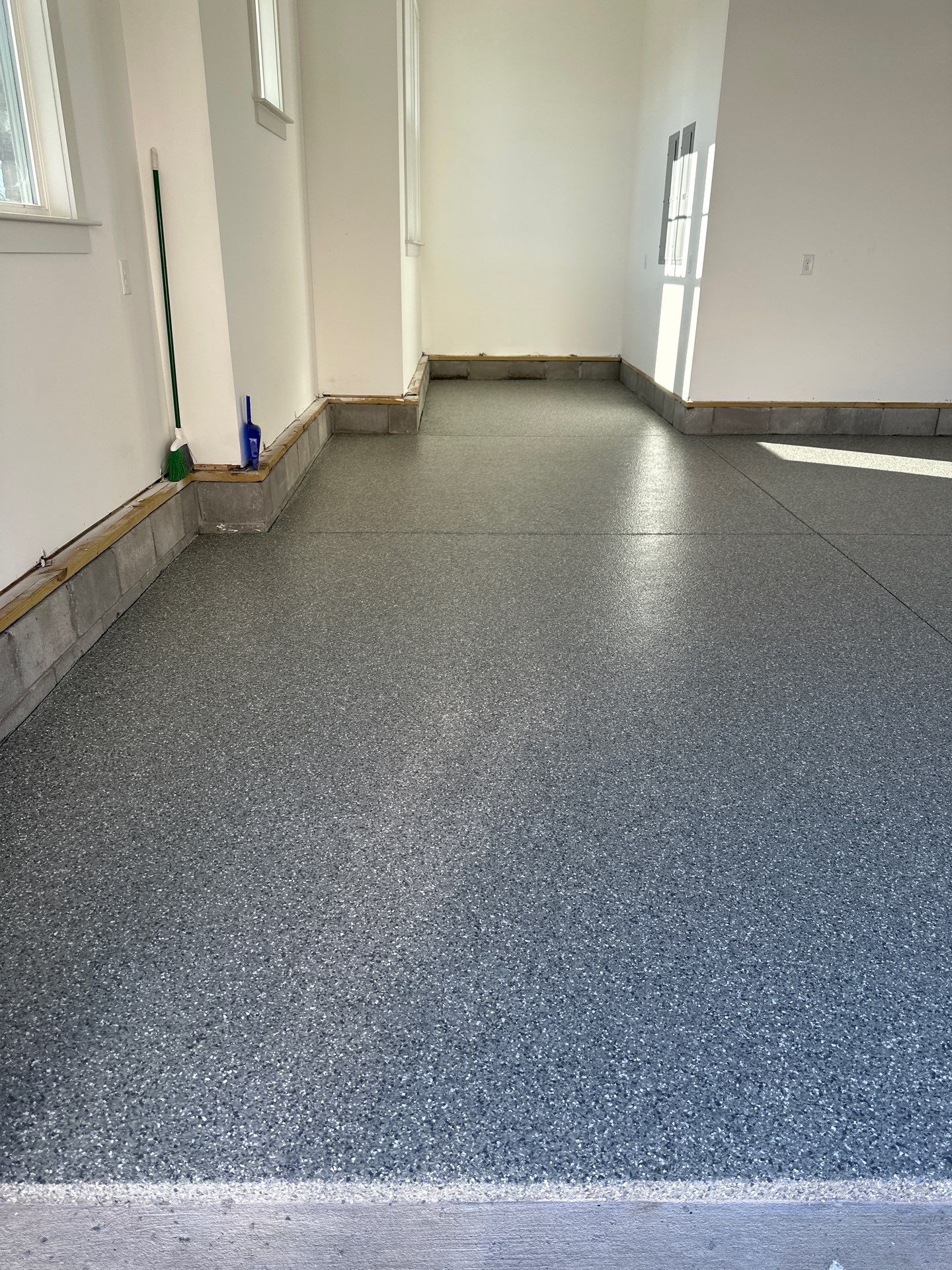 Garage Floor Coating using Thyme by My Garage Floor Guys