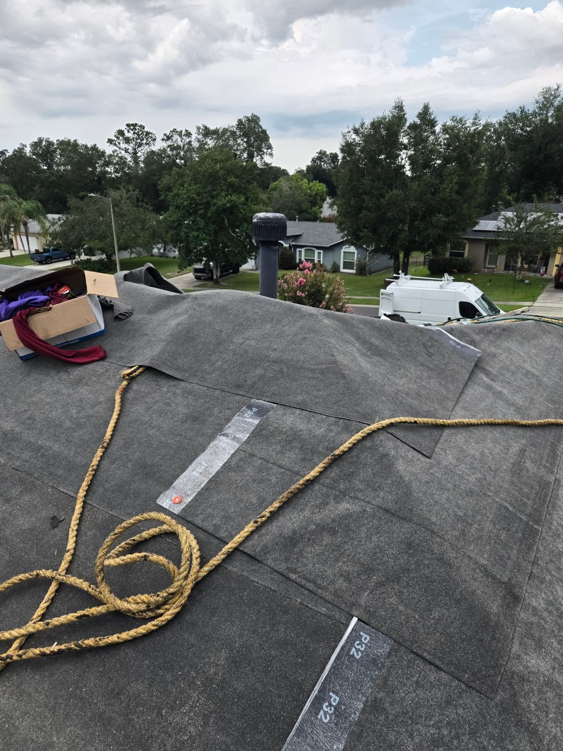 Atlas Pinnacle Pristine Oyster Shell Roof Installation in DeLand by Pinnacle Roofing Group