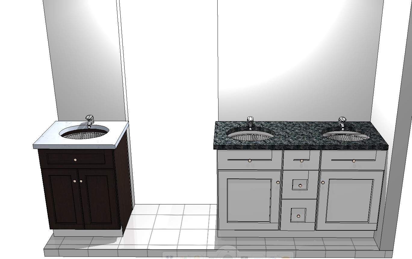 Bathroom Remodel using Tile by Home Concepts Construction