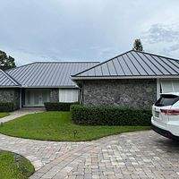 24ga 1.5" Mechanical Seam Charcoal Gray  by Total Roofing System The Metal Roof Experts