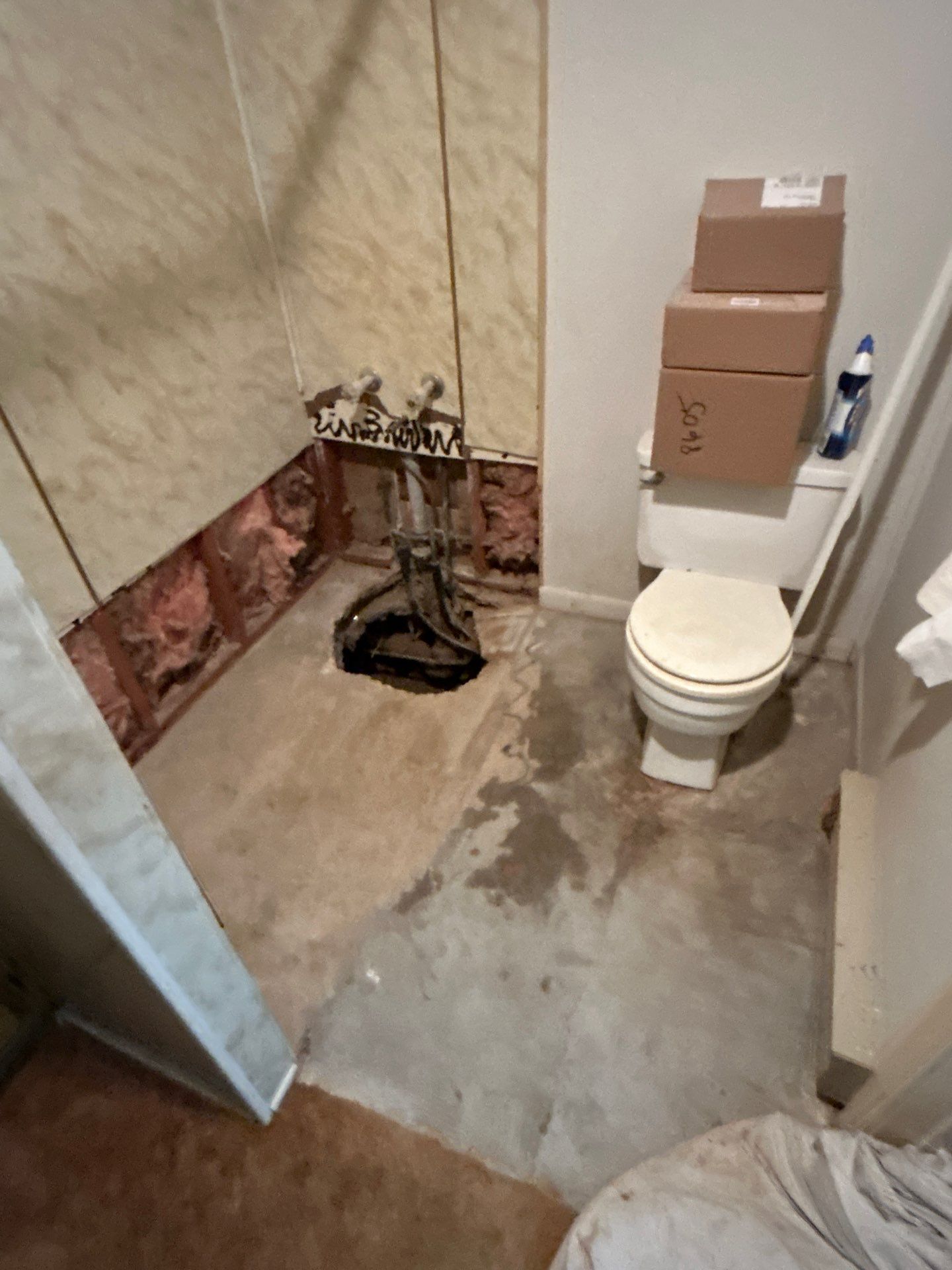Drain Repair Project in Tyler by Rub-A-Dub Plumbing