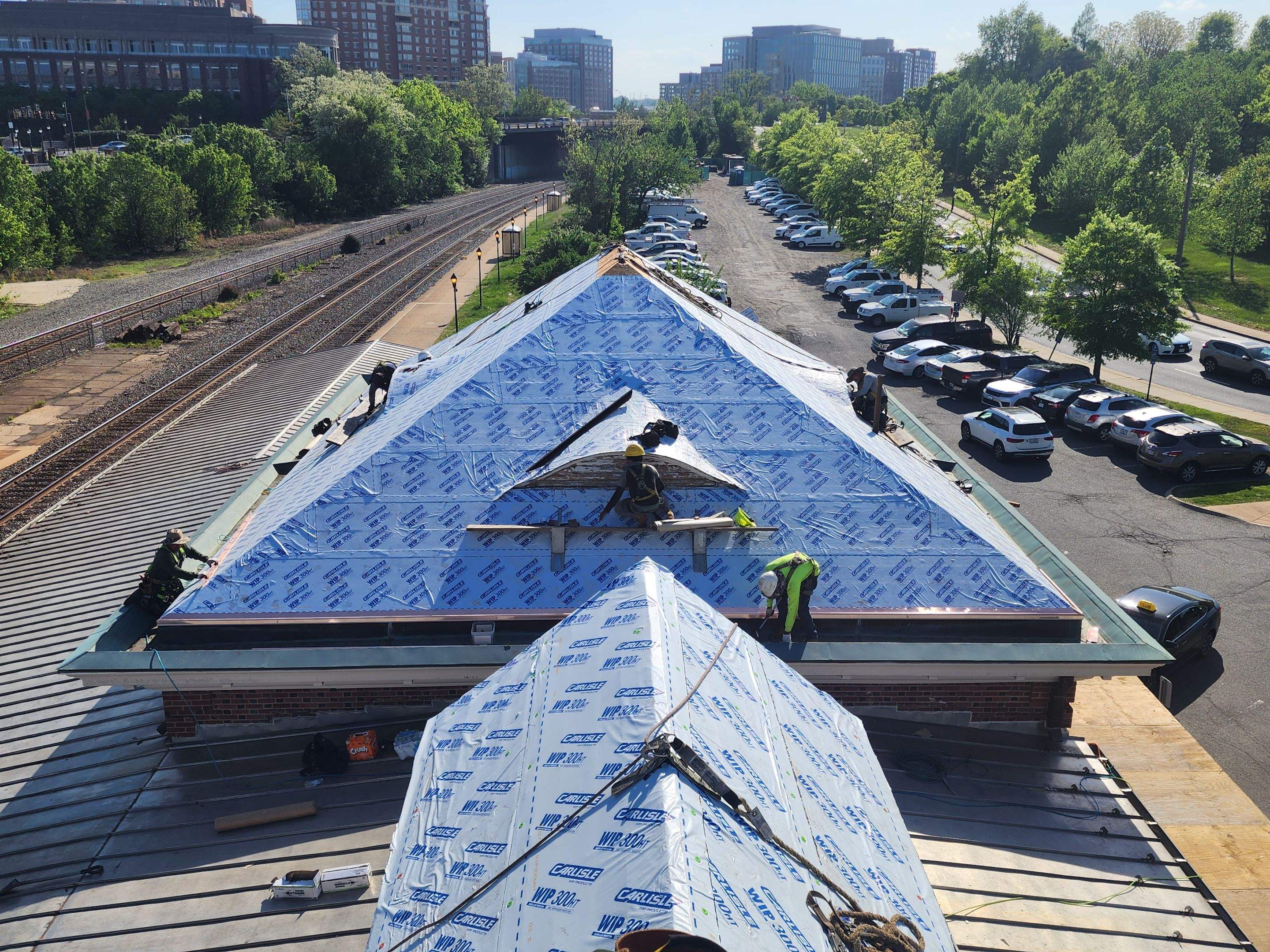 Alexandria Union Station by Vertex Roofing Contractors Inc.