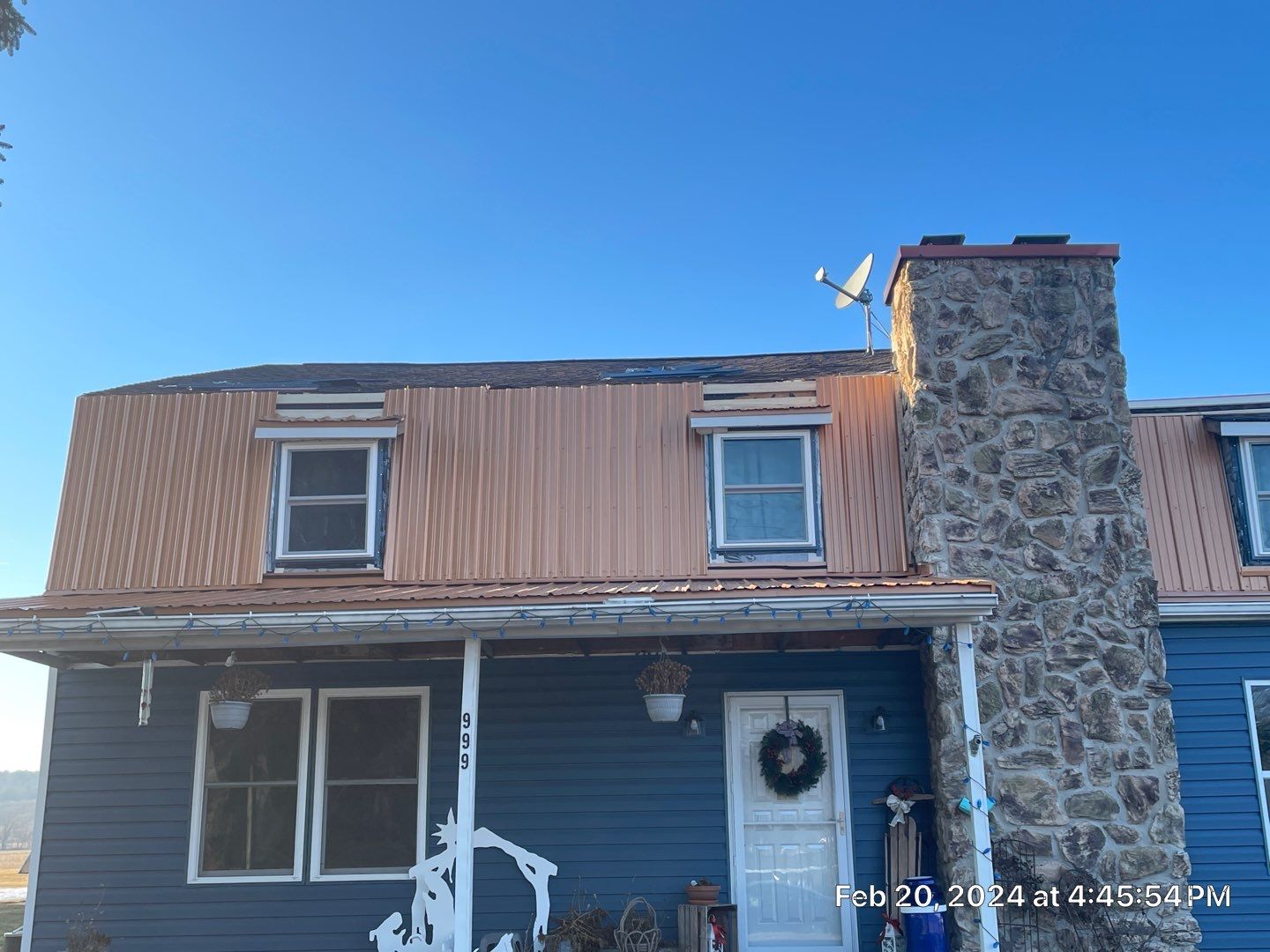 New Copper Metal Roof by Starway Roof Systems