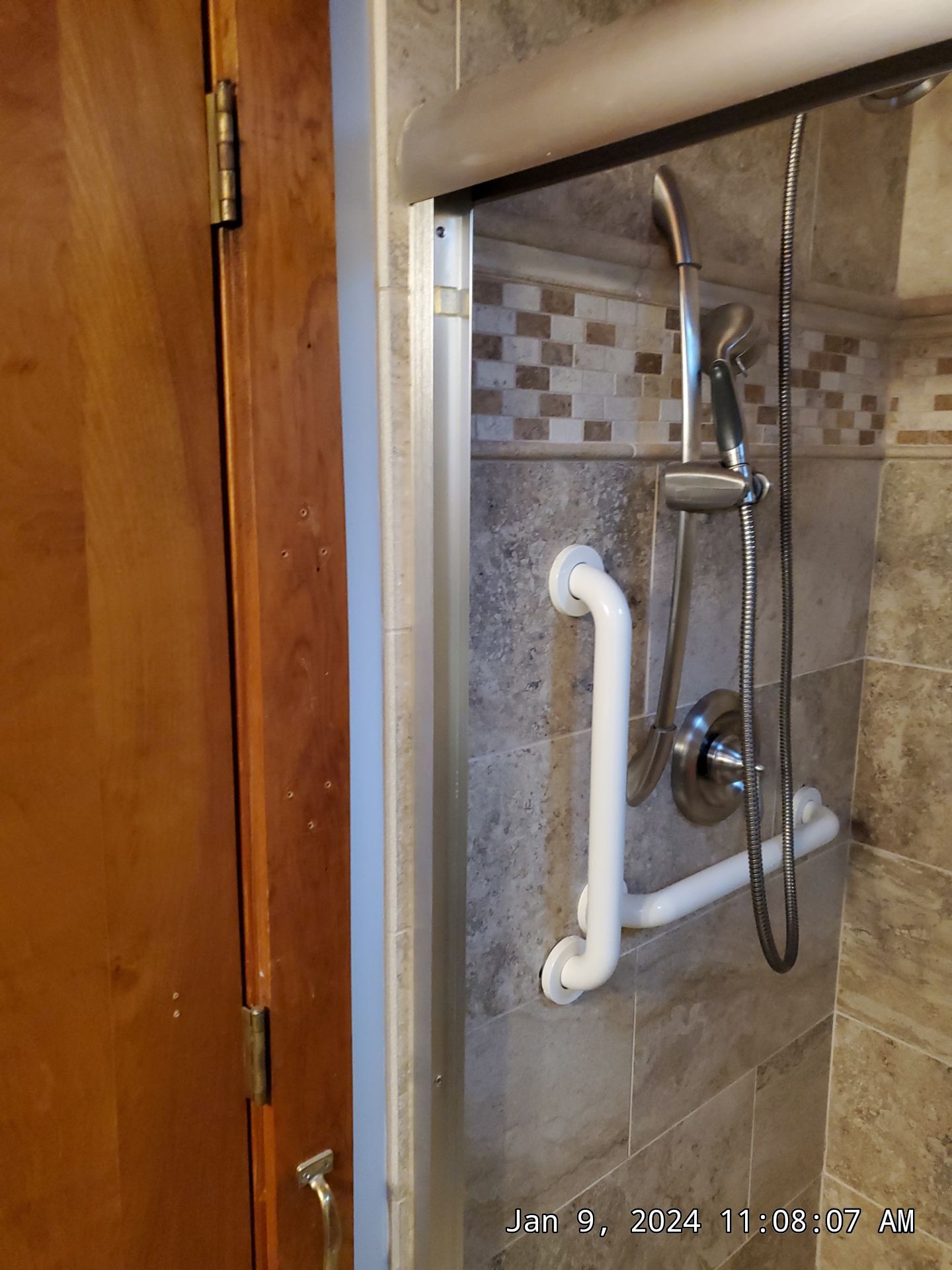 Shower Restoration In Atlanta (pan leaked) by Baxter Professional LLC
