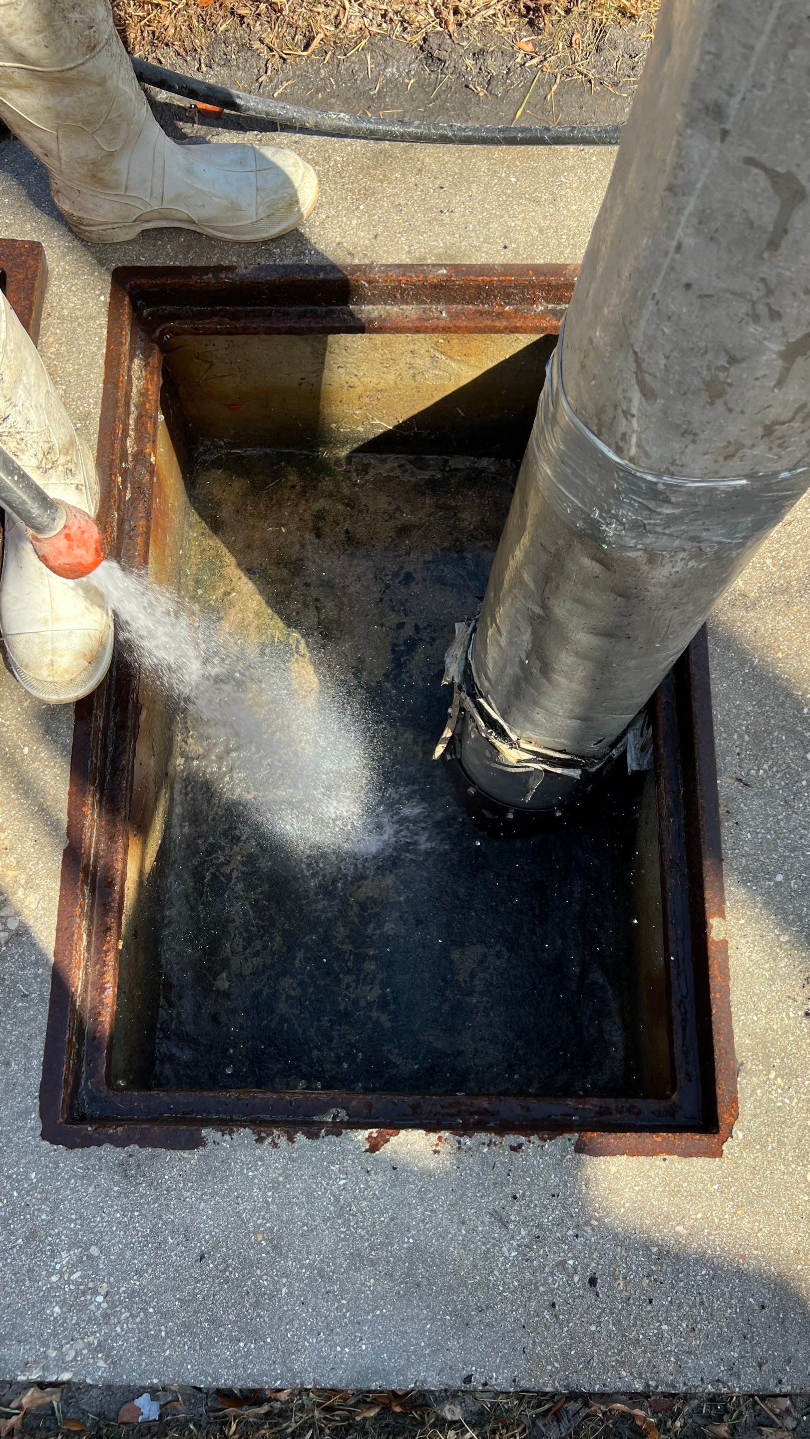 Condo Storm Water System Cleaning and Maintenance From Hurricane Ian by APS Power & Water