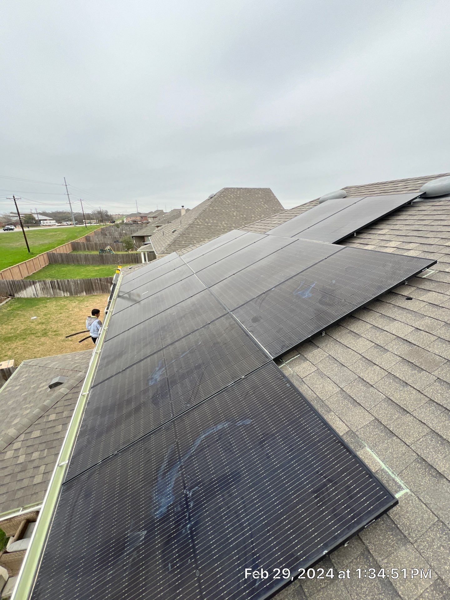 33 Panel Detach and Reset in Round Rock by Sunaura Solar