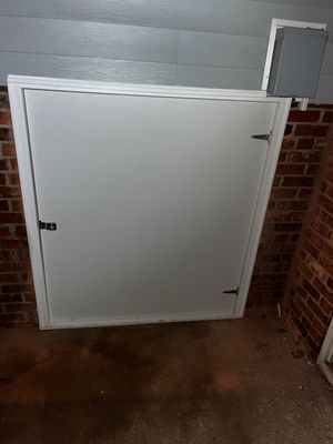 Impact Choice Encapsulation with new piers and crawlspace door.