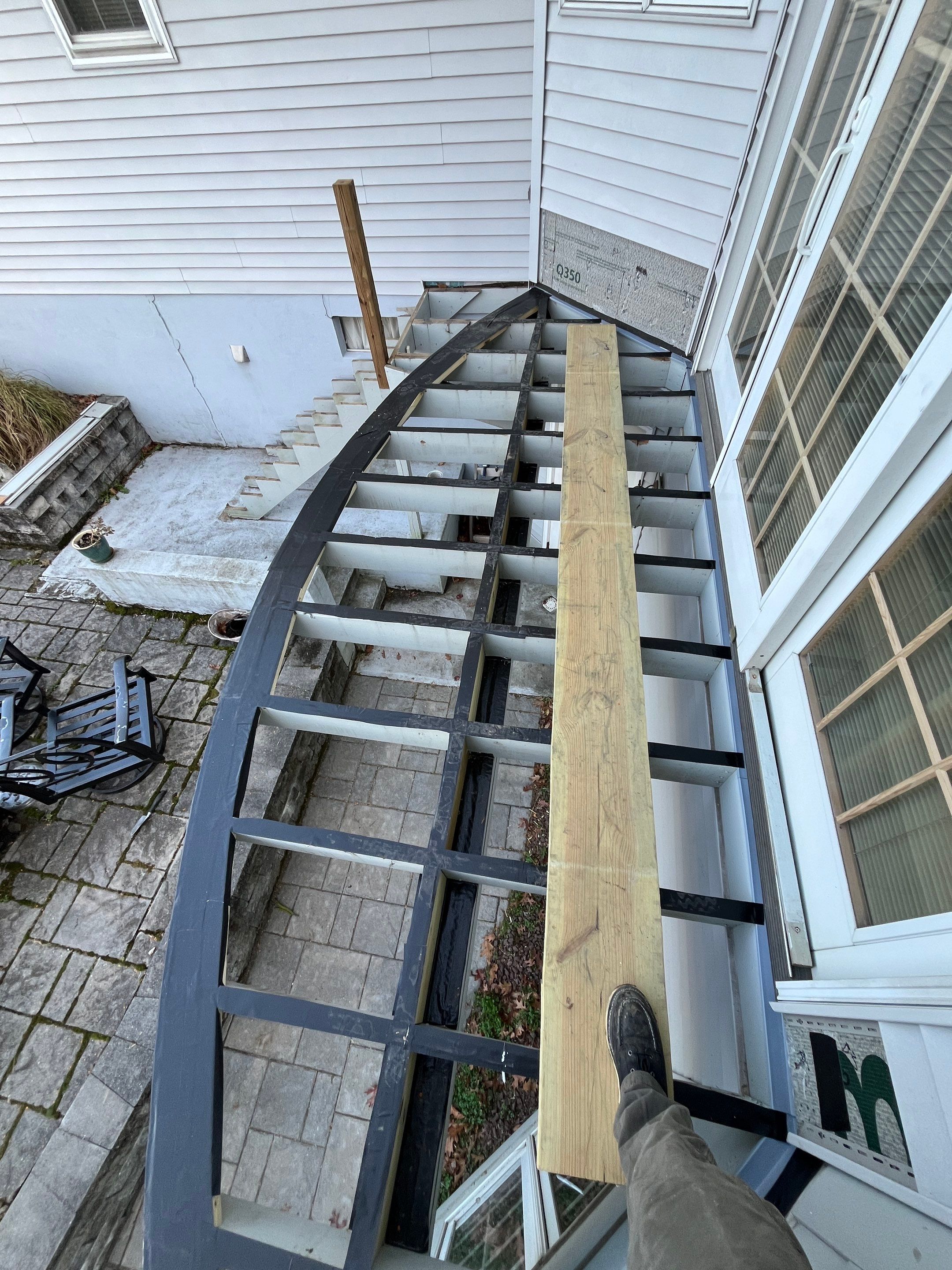 Custom deck using Deckorators by Burke Home Services
