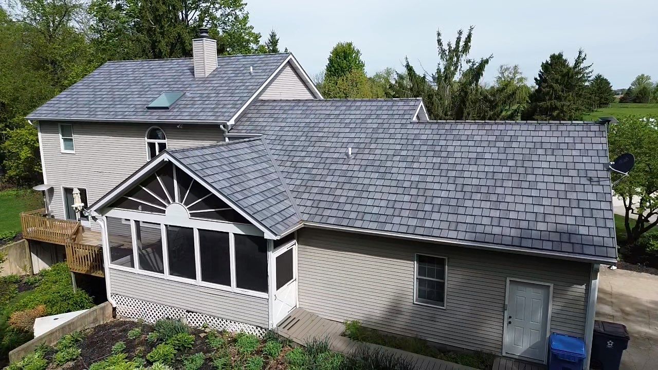 EDCO ArrowLine Slate Metal Shingles | Churubusco, Indiana by 4Ever Metal Roofing