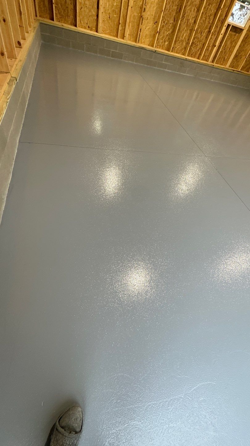 Basement + Garage Project in Pittsburgh by Floors in a Day, Inc