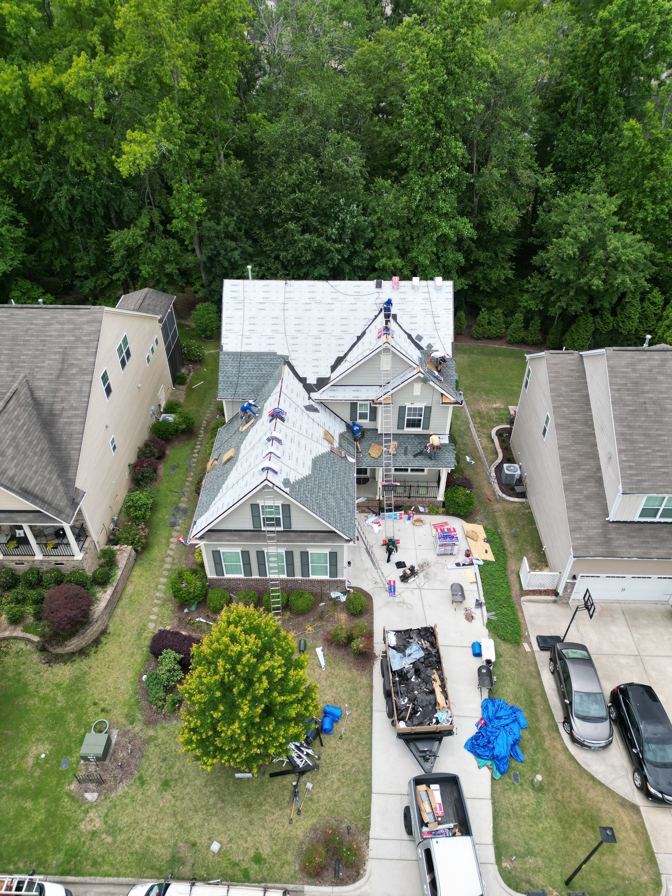 Roof Replacement - GAF Timberline HDZ Slate  by Pro Performance Roofing