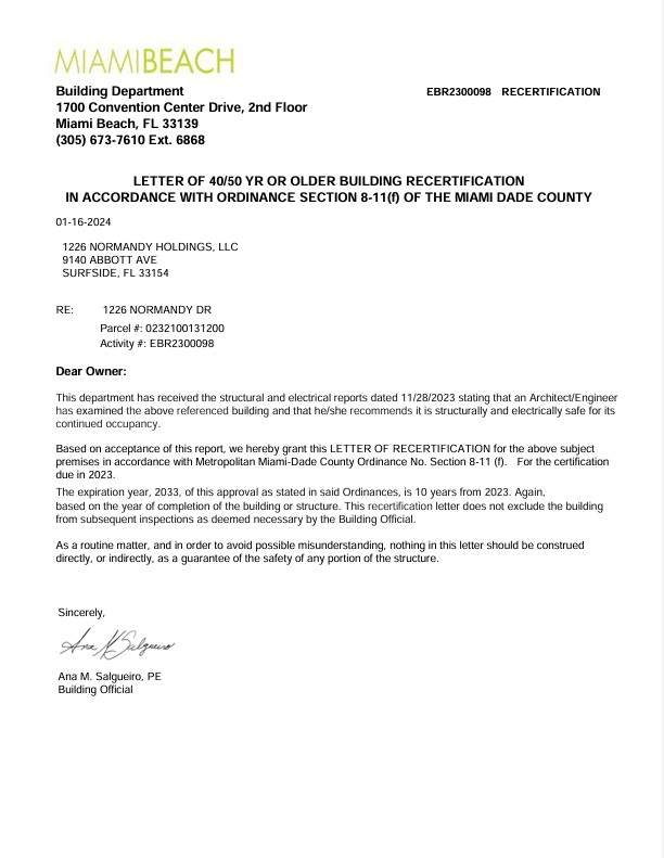 NORMANDY HOLDINGS by Souffront Construction & Engineering